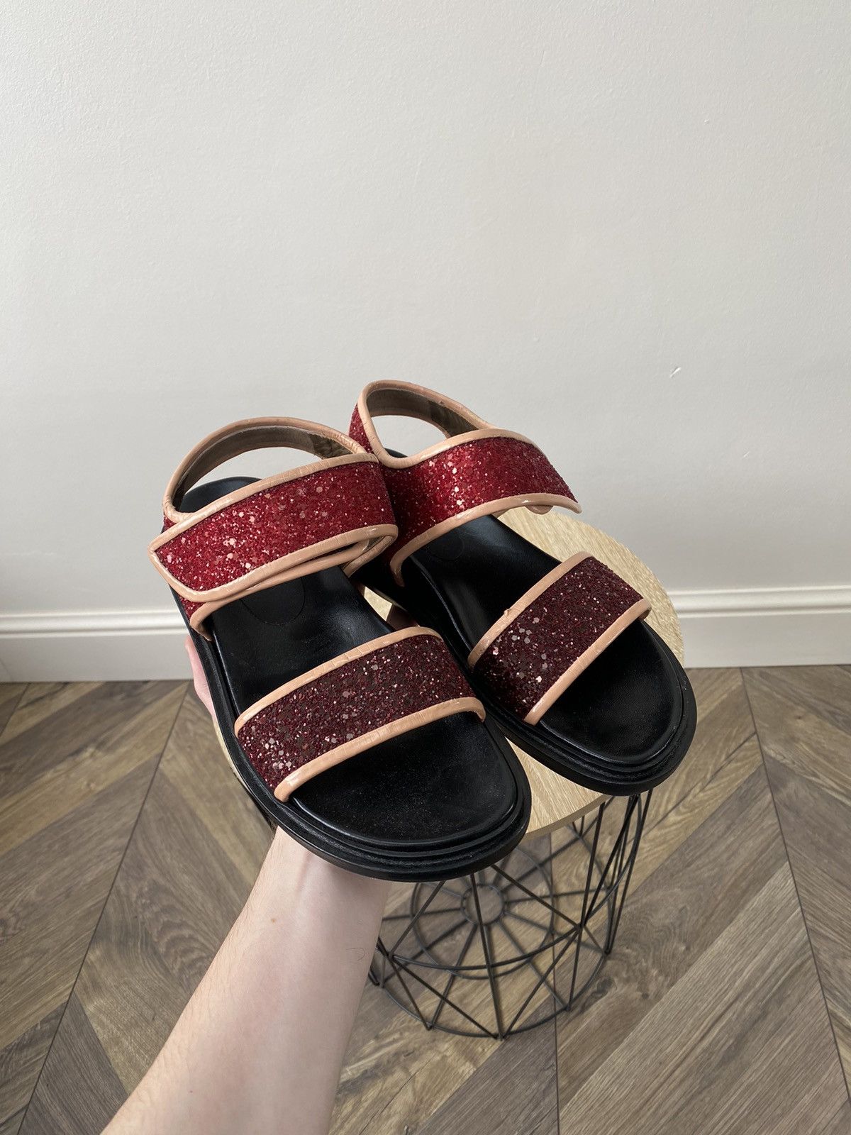 Designer × Marni × Vintage Vintage Marni women’s sandals Size US 8 / IT 38 - 9 Thumbnail