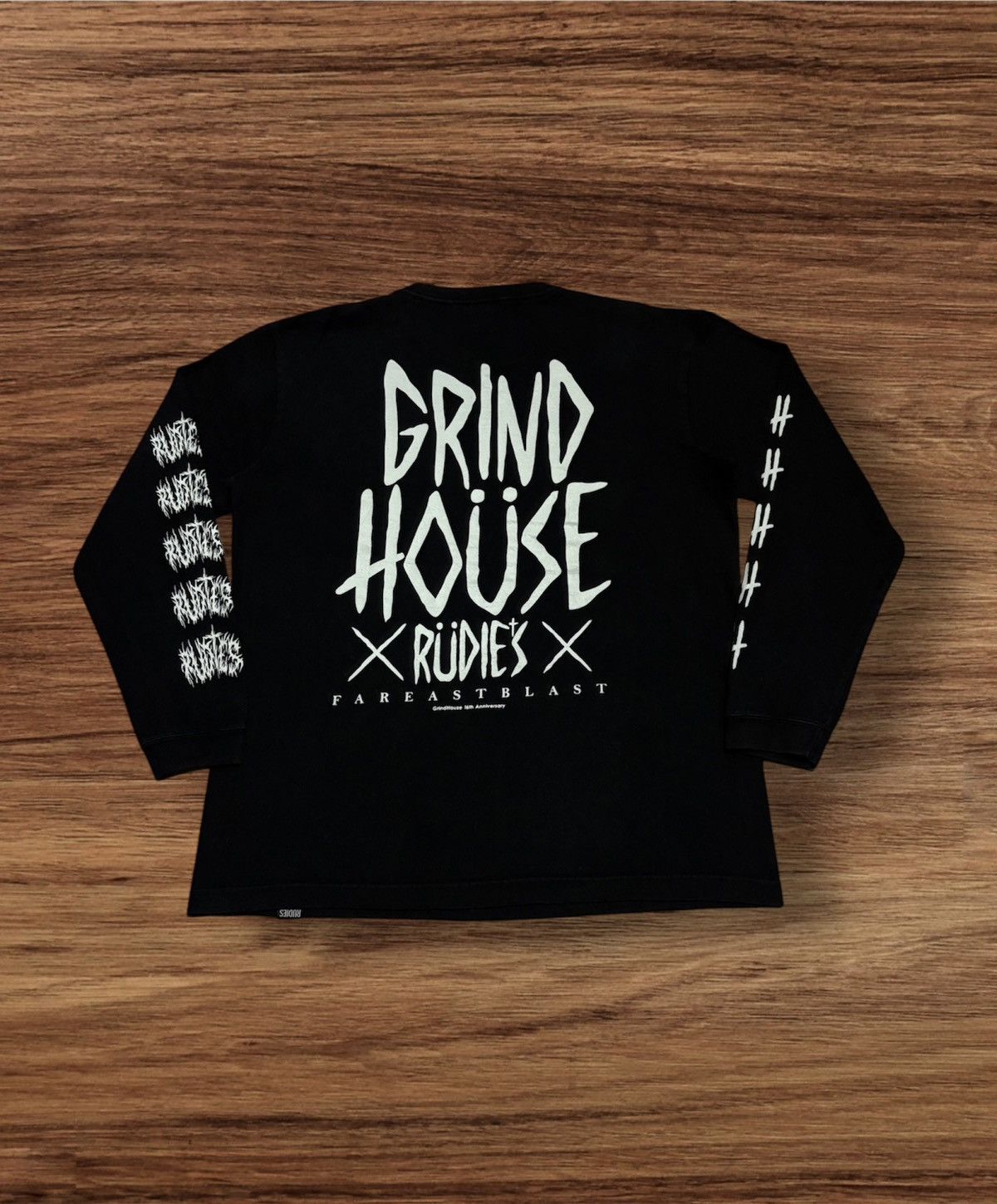 Japanese Brand × Rap Tees × Rude 🔥RARE🔥🔥RUDIES X GRIND HOUSE Long Sleeve T-Shirt Size US L / EU 52-54 / 3 - 1 Thumbnail