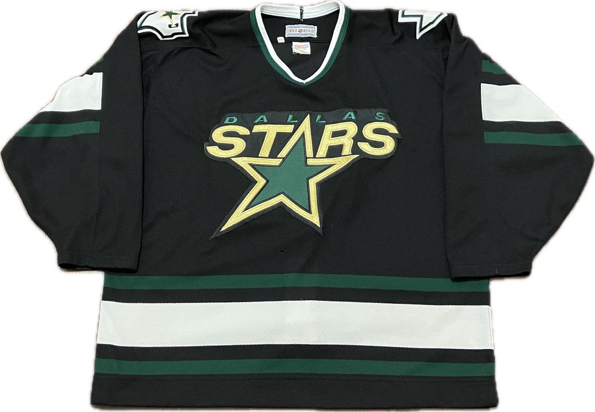 image of Dallas Stars Blank Ccm Center Ice Nhl Hockey Jersey Size 52, Men's