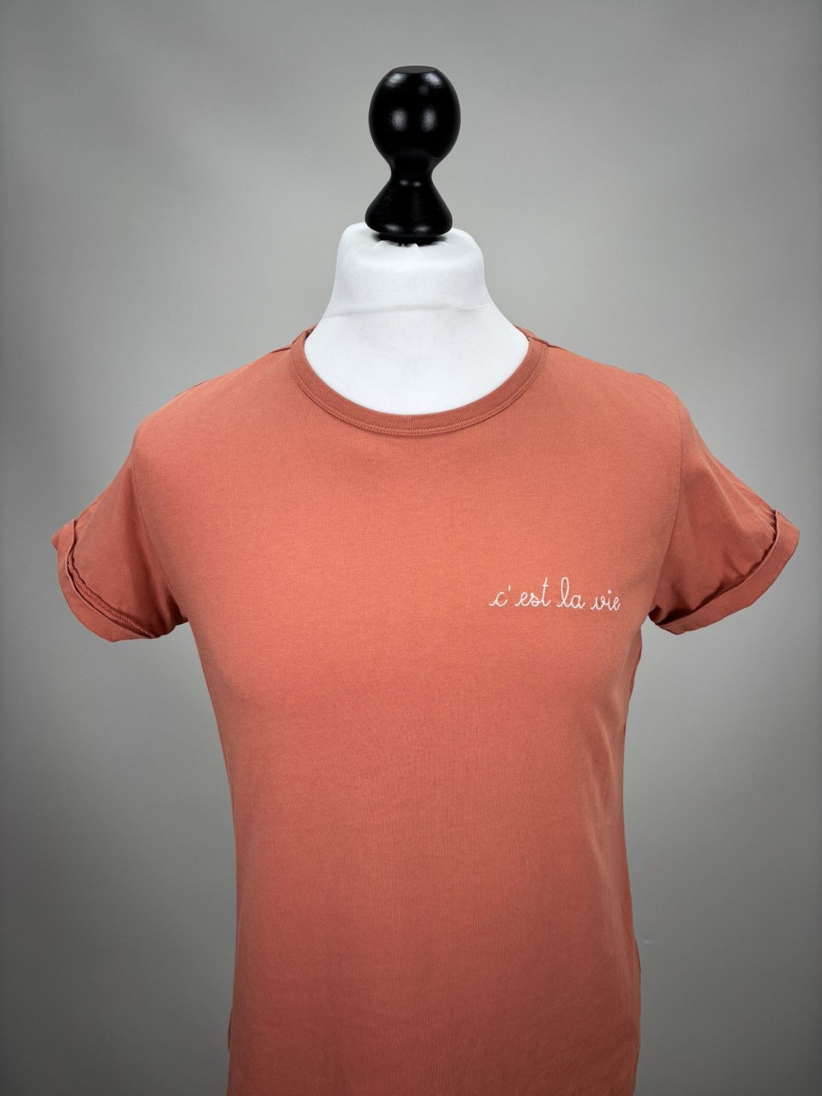 Maison Labiche Mens t shirt Maison Labiche Paris Size M Color Orange Size US M / EU 48-50 / 2 - 2 Thumbnail