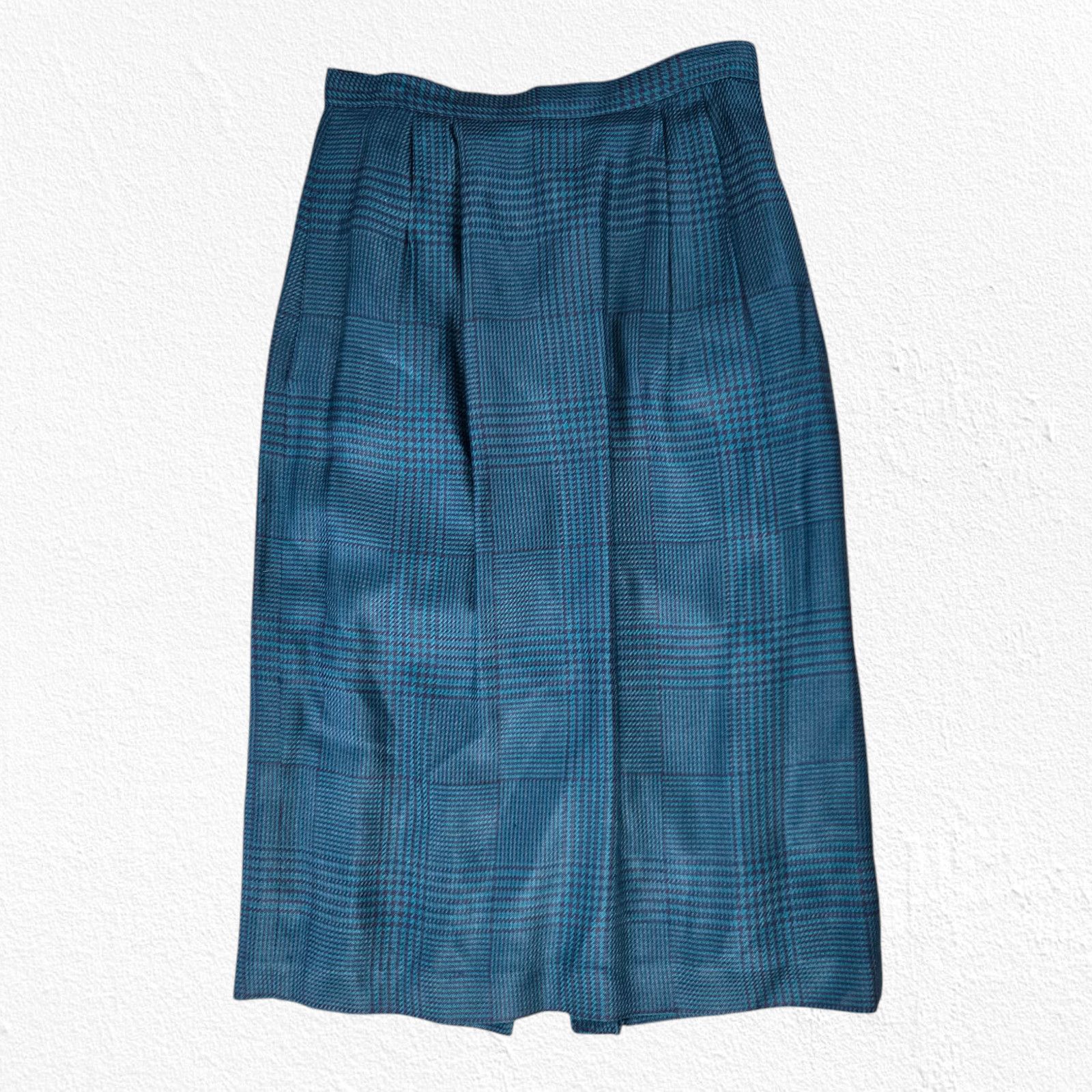 Vintage Vintage 80s Houndstooth Power Suit Set Size 4 Size 27" / US 4 / IT 40 - 11 Thumbnail
