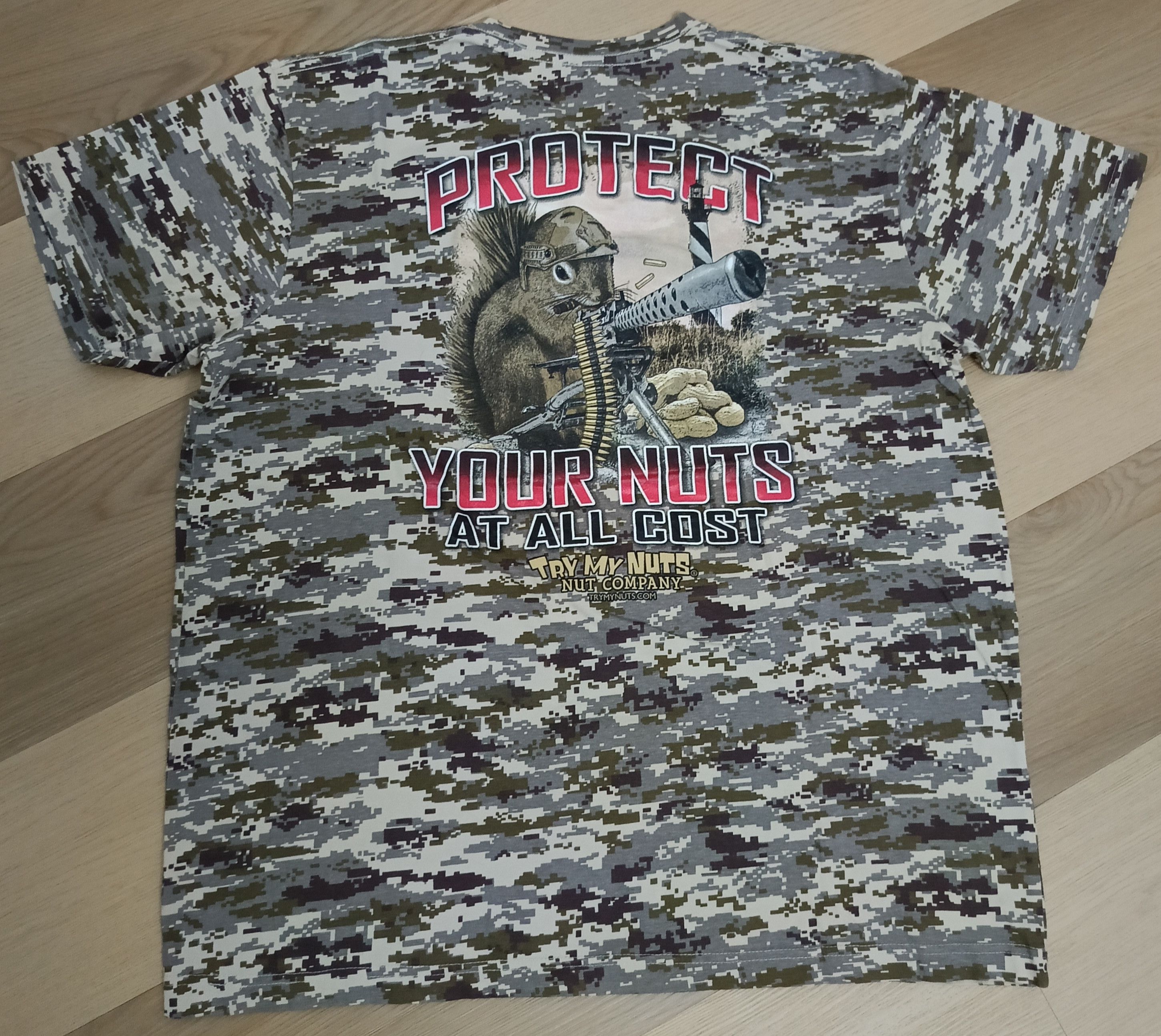 Other RARE Camoflauge Protect Your Nuts Squirrel Funny Cody Size US XL / EU 56 / 4 - 1 Thumbnail