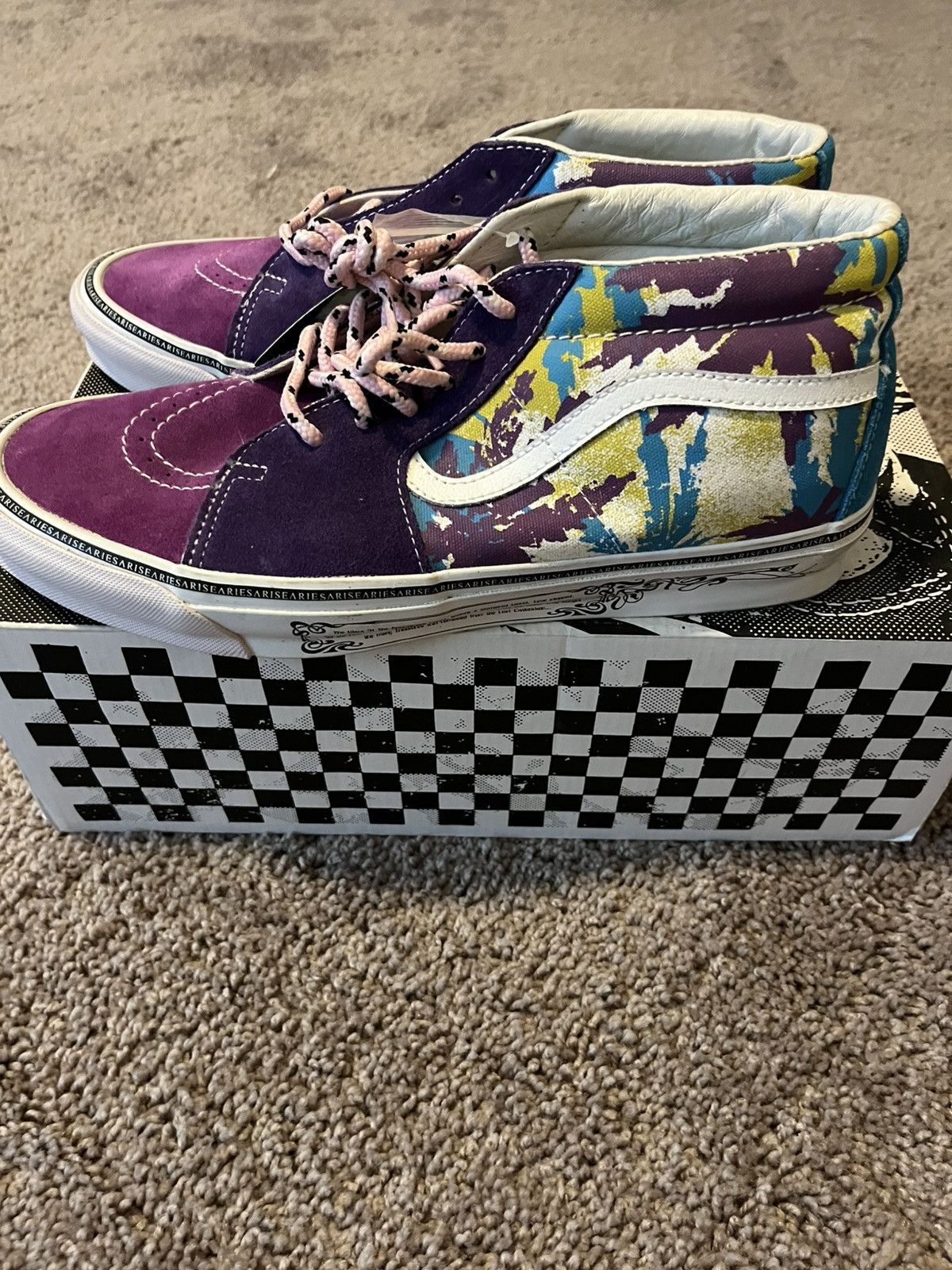 Vans Vans x Aries Sk8-Mid Size US 11 / EU 44 - 4 Thumbnail