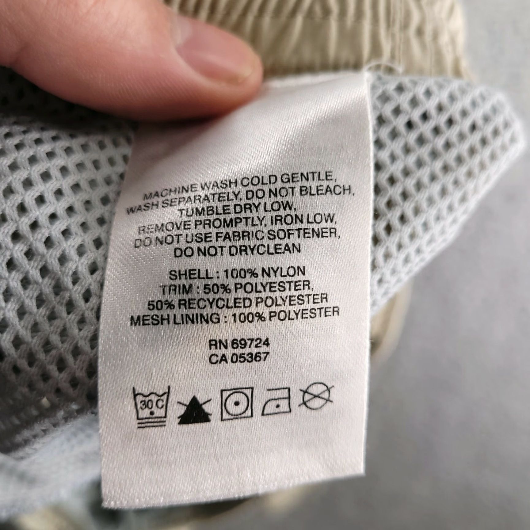 Vintage Columbia PFG Shorts Men's XXL Tan Beige Net Swim Trunks Bottoms Netted Size US 39 - 6 Thumbnail