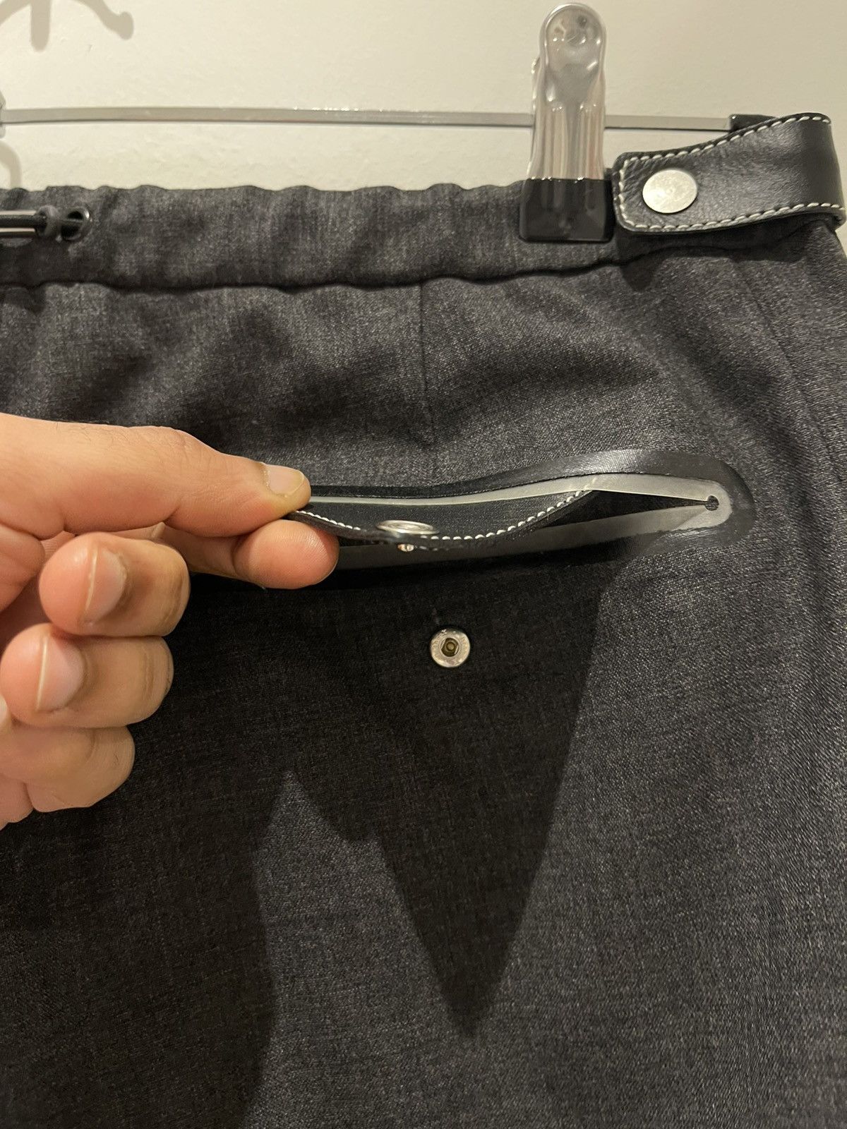 Undercover Undercover SS10 Less But Better Detachable Baggy Wool Pants Size US 30 / EU 46 - 18 Thumbnail