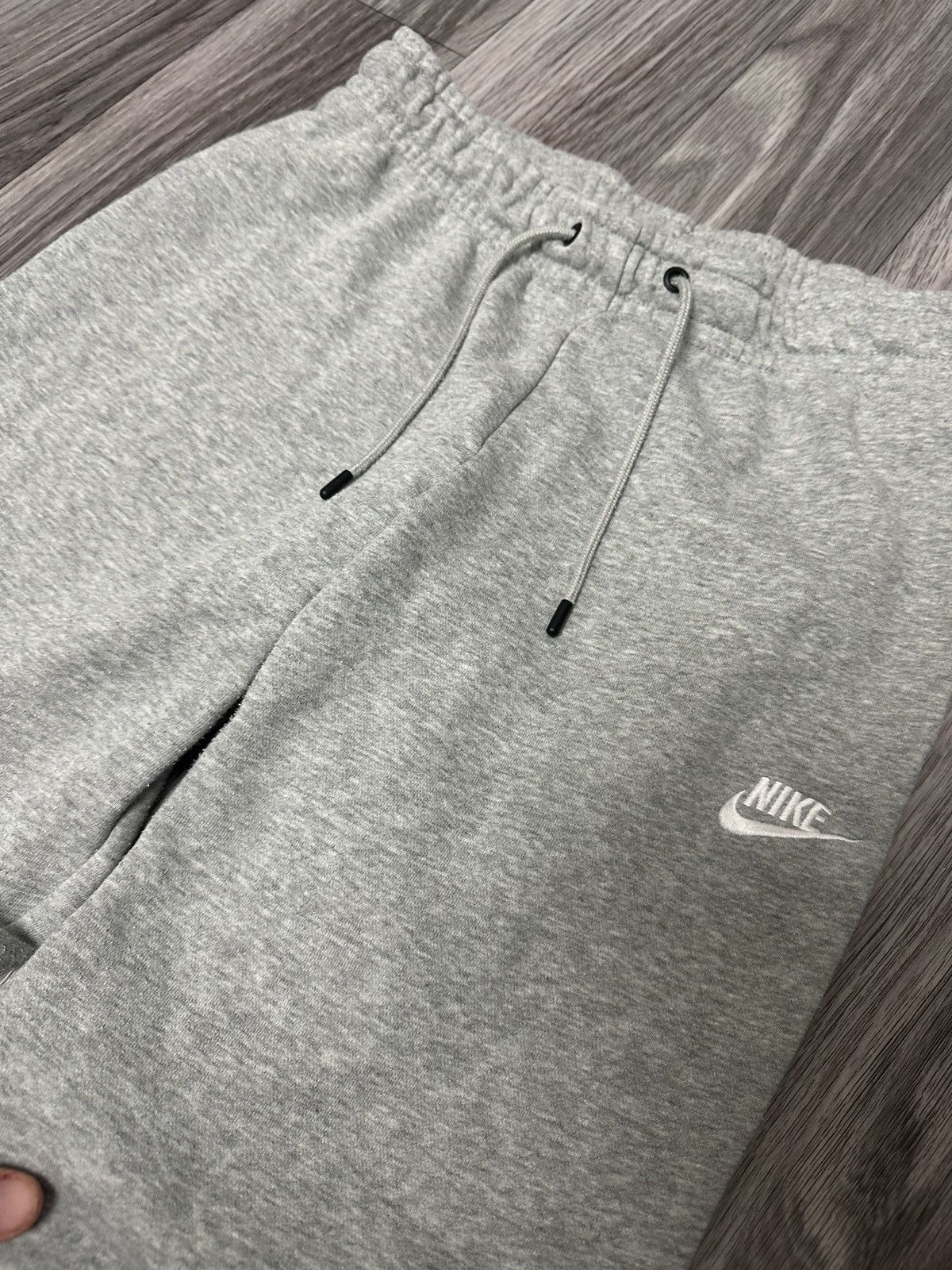 Nike Vintage Nike Swoosh Cotton Baggy Trackpants Y2K S rap fit Size US 30 / EU 46 - 3 Thumbnail