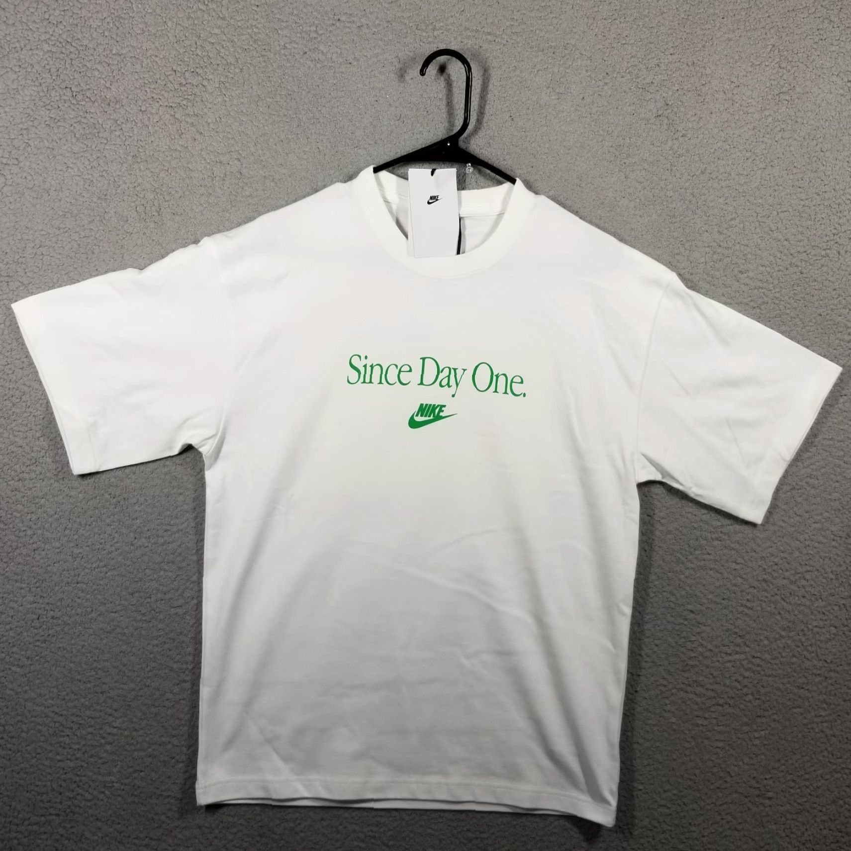 Nike Nike Graphic Tee Men's Small White "Since Day One" Fire Print T-Shirt FJ9170-100 Size US S / EU 44-46 / 1 - 3 Thumbnail
