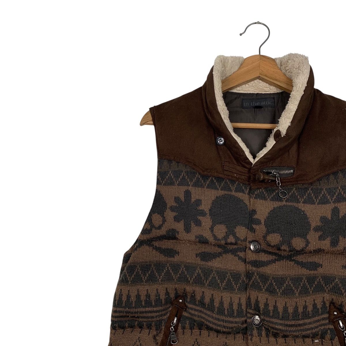 In The Attic In The Attic Skull Vest Size US M / EU 48-50 / 2 - 6 Thumbnail