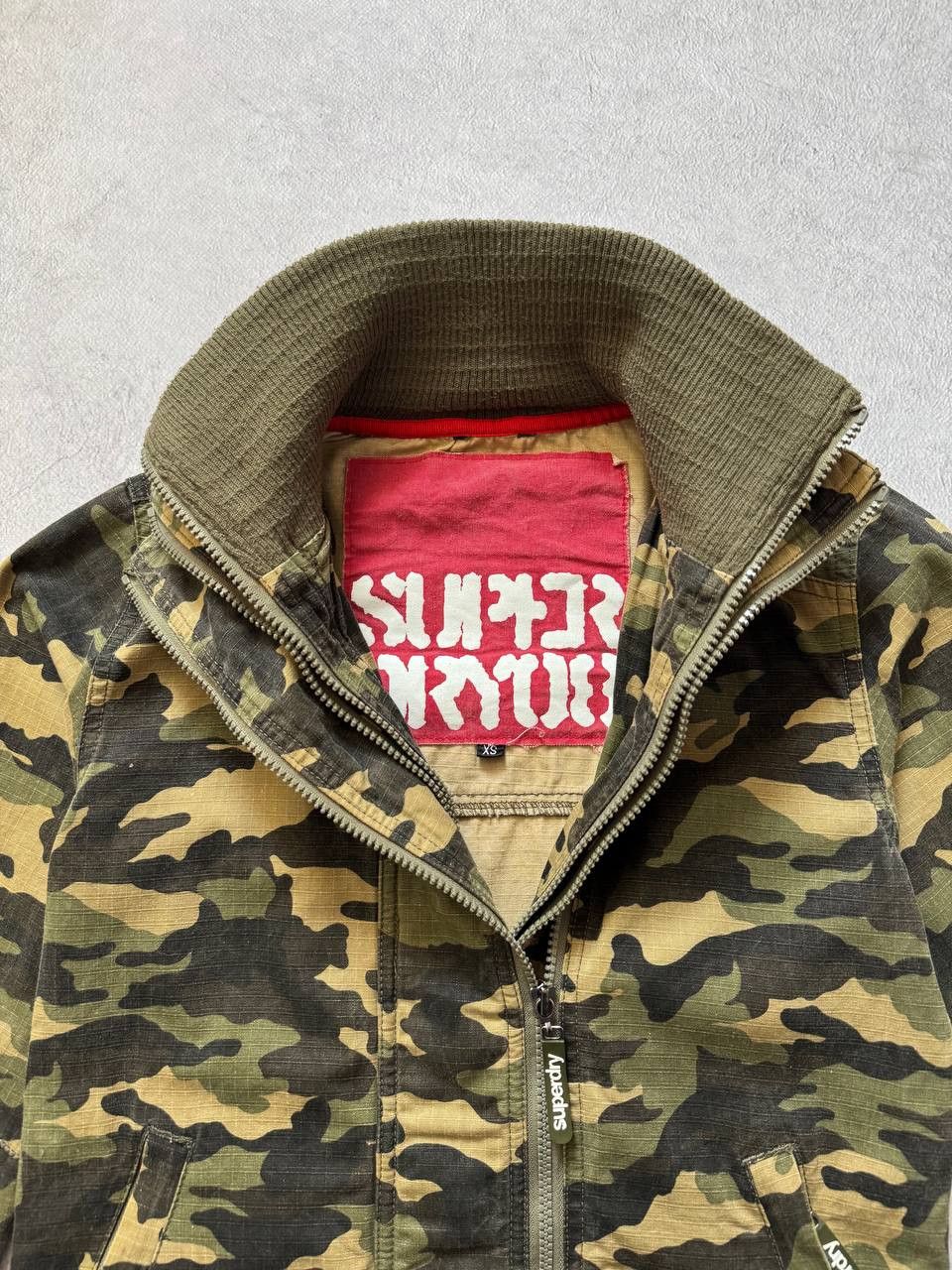 Superdry Superdry Japan Ripstop Camouflage Jacket Military Style Camo Size US XS / EU 42 / 0 - 10 Thumbnail