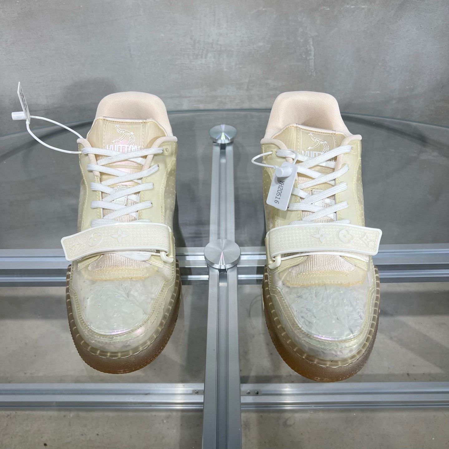 Louis Vuitton Louis Vuitton LV TRAINER Transparent PVC Velcro Size US 8 / EU 41 - 1 Thumbnail