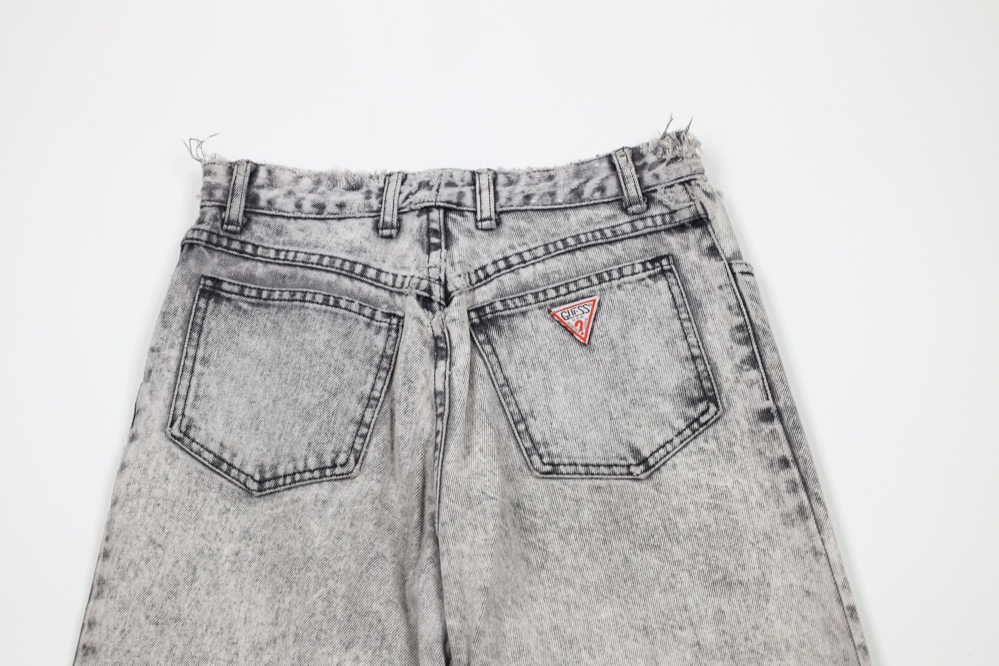 Guess × Vintage Vintage 80s Georges Marciano Guess Wash Tapered Leg Jeans Size 31" - 12 Thumbnail