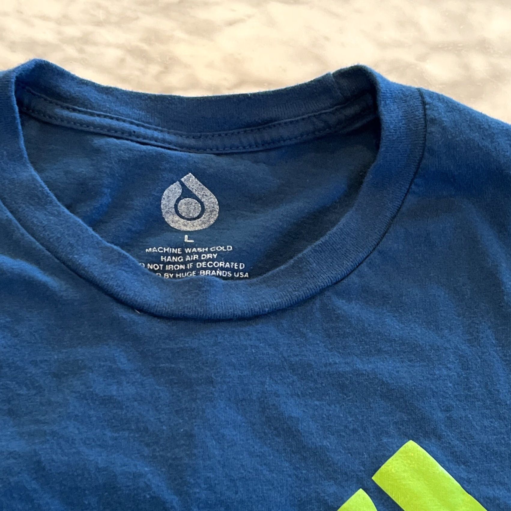 Vintage PARK Women's Blue Graphic T-Shirt Skiing Casual Short Sleeve Size L Size L / US 10 / IT 46 - 5 Thumbnail