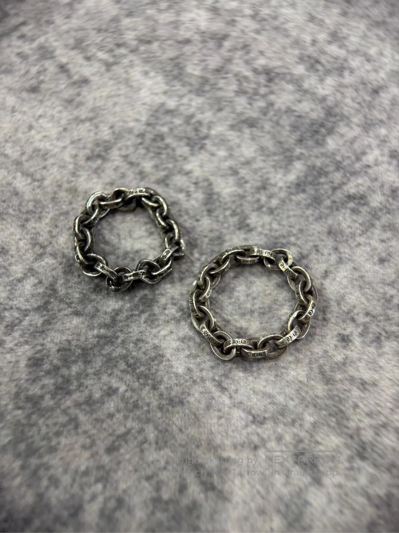Chrome Hearts CHROME HEARTS Chain Link Ring| Size ONE SIZE - 1 Thumbnail