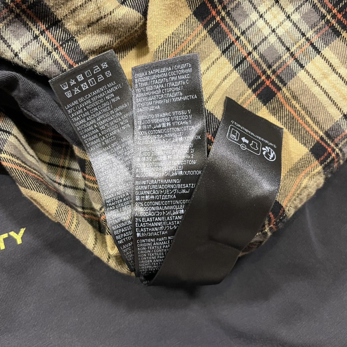 Balenciaga Balenciaga Hybrid Flannel Trompe Loeil Liberty Shirt Size US XL / EU 56 / 4 - 8 Thumbnail