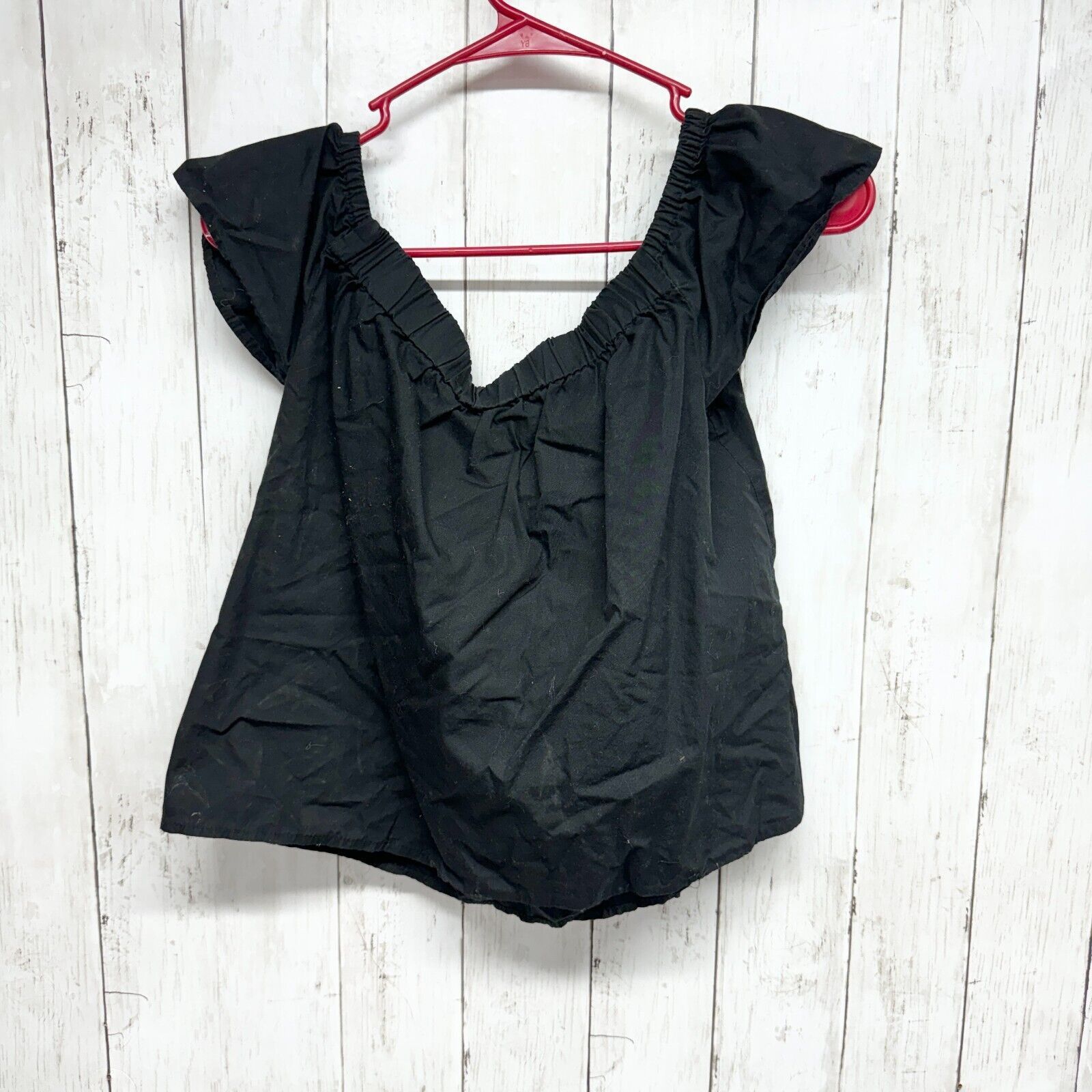 Other Who What Wear Blouse SM Top Off Shoulder Sleeveless V-Neck Size S / US 4 / IT 40 - 4 Thumbnail