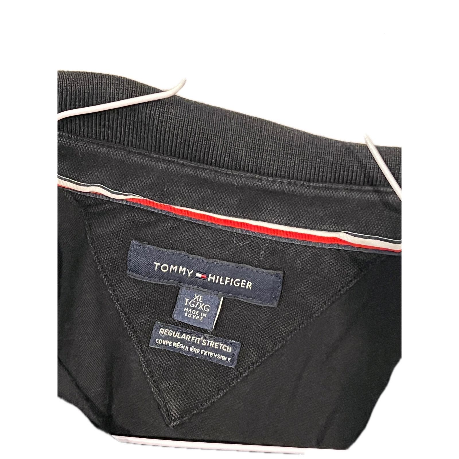 Tommy Hilfiger Tommy Hilfiger Black Polo Shirt Mens XL Size US XL / EU 56 / 4 - 3 Thumbnail