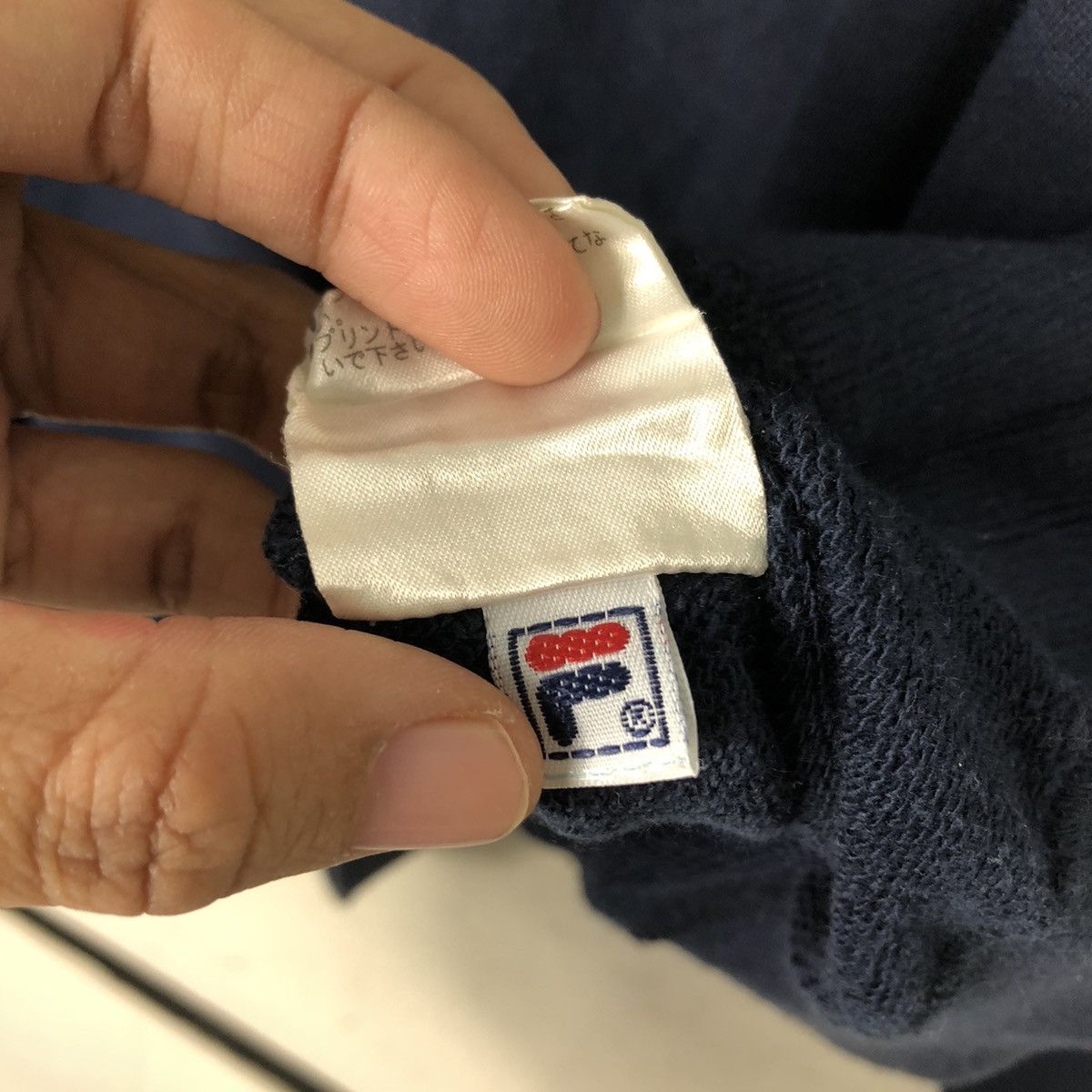 Fila × Japanese Brand 📌 Vintage Sweatshirt Fila Italia Big Logo Spell Out Design Size US L / EU 52-54 / 3 - 19 Thumbnail