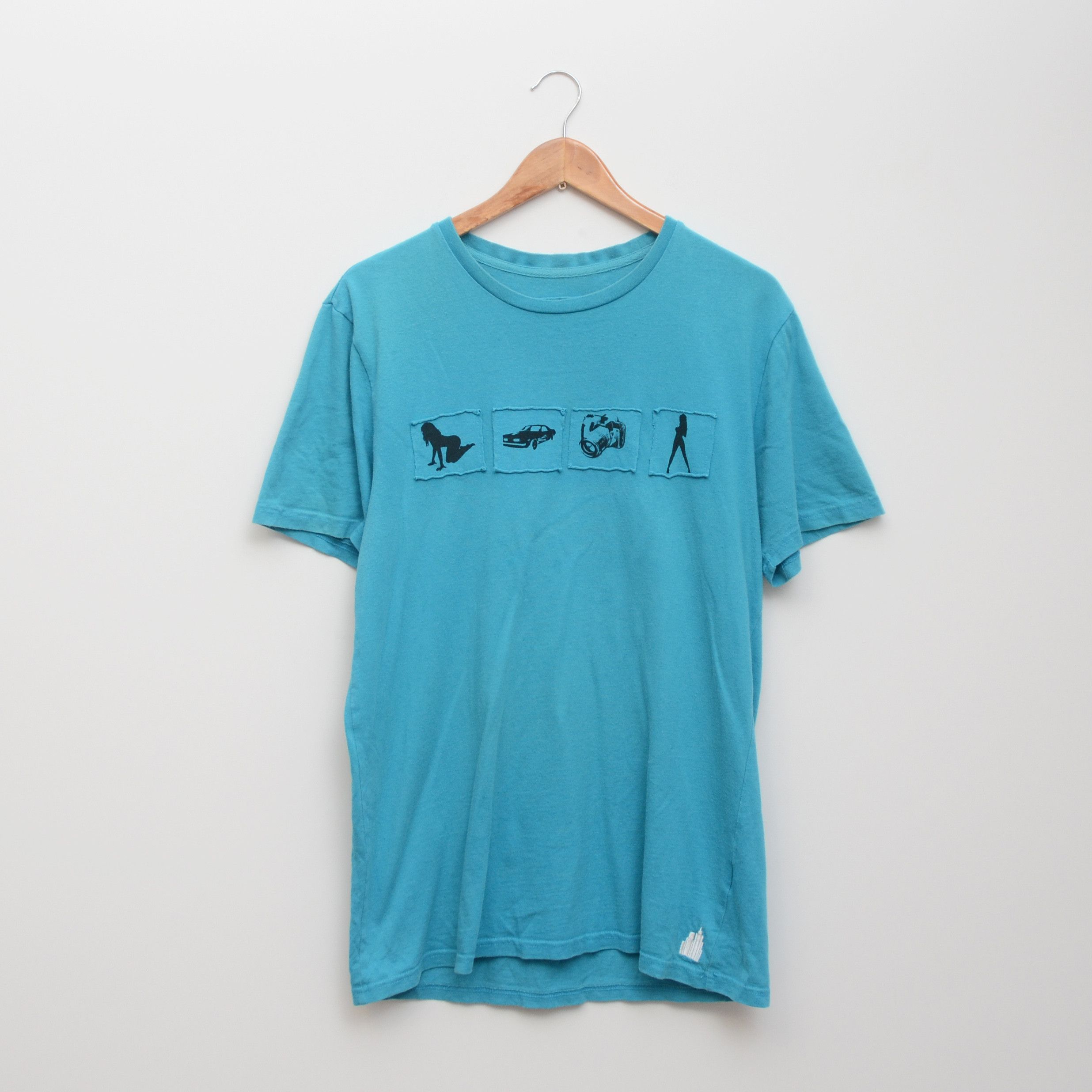 Neighborhood × Stussy Study Neighborhood Boneyard Pirate Girl Tee