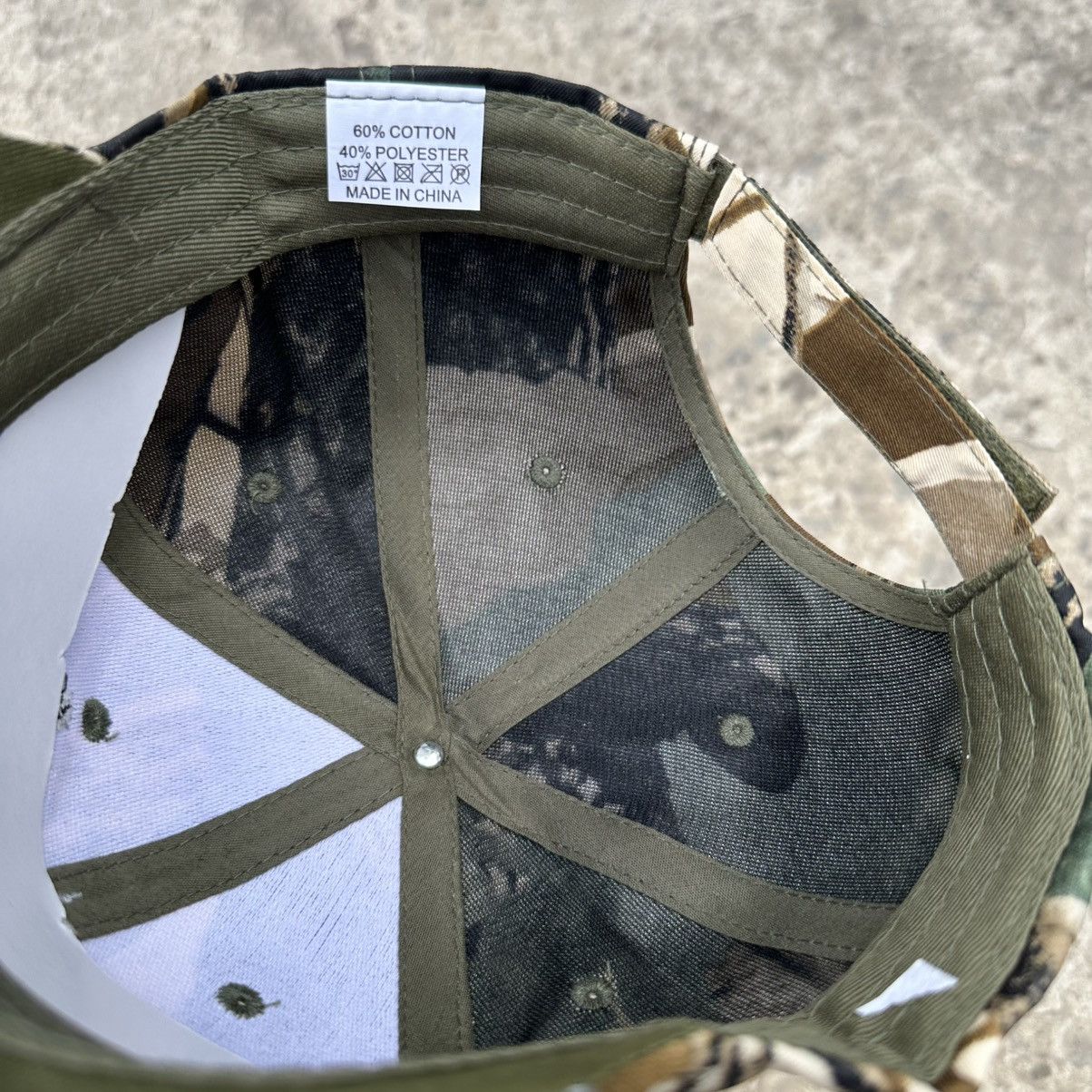 If Six Was Nine VTG Real Tree Cap Hat Crazy Hype Trend Staff Pick Y2K 00s Size ONE SIZE - 8 Thumbnail