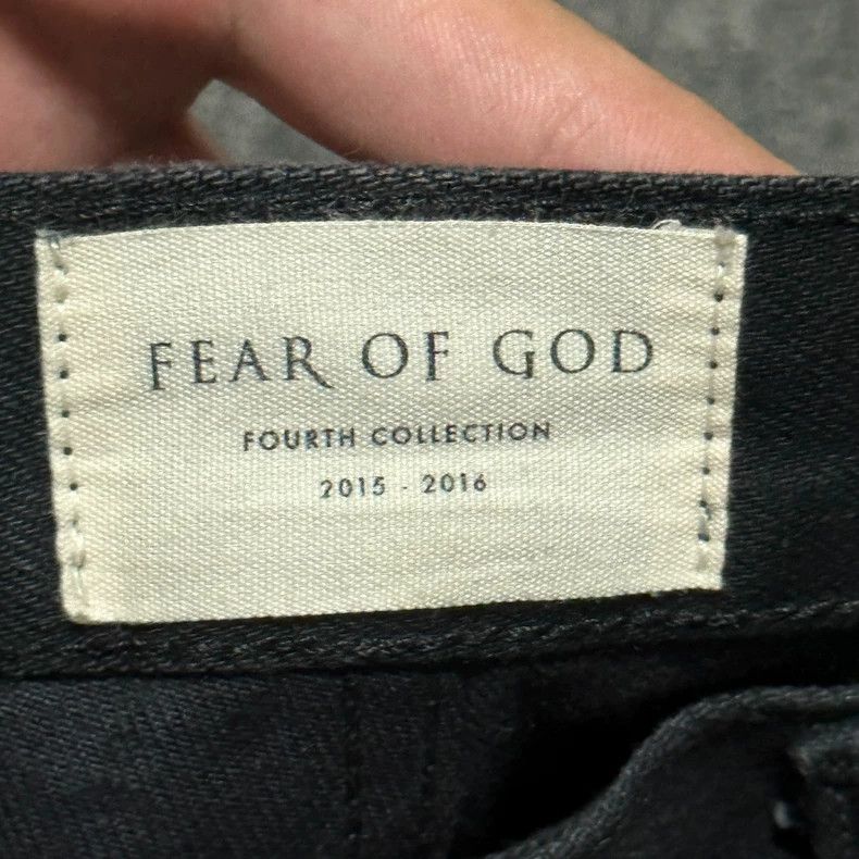 Fear of God Fear of God Genuine black jeans Size US 31 - 5 Thumbnail