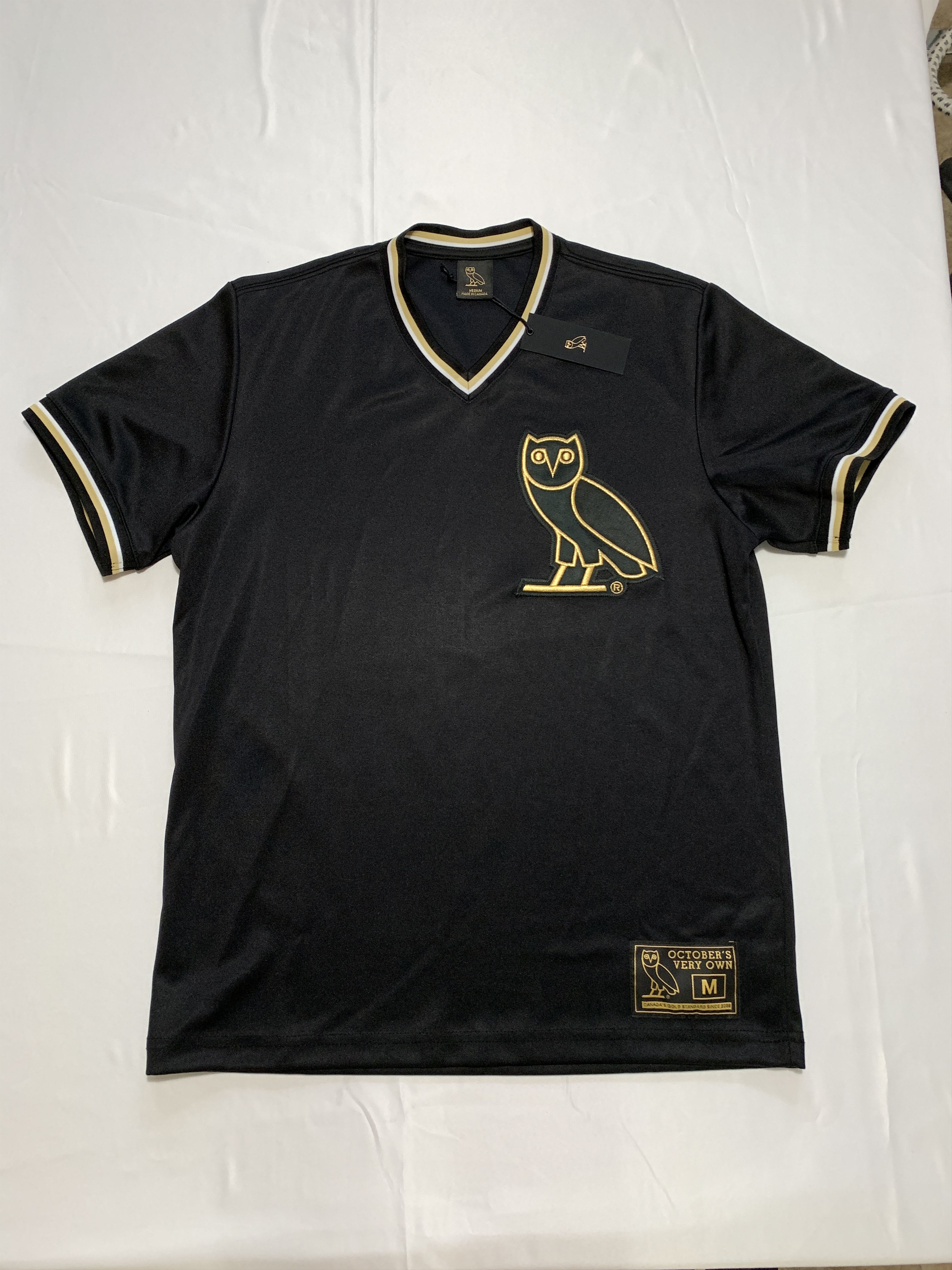 Drake Octobers Very Own OVO V NECK BASEBALL JERSEY BRAND NEW Grailed