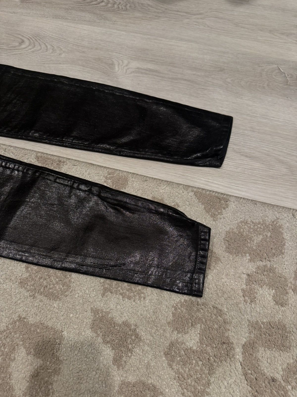 Saint Laurent Paris s/s 2020 waxed skinny denim!! Size US 26 / EU 42 - 2 Thumbnail