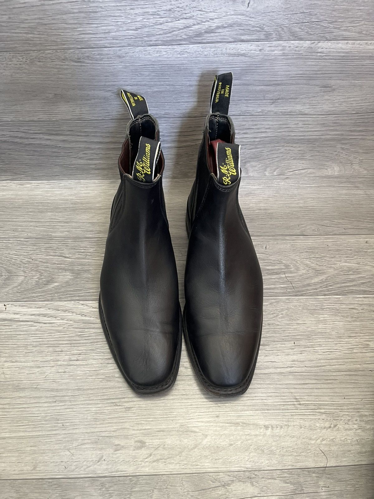 R.M. Williams Rm Williams craftman comfort Chelsea leather boots uk 7.5F Size US 8.5 / EU 41-42 - 3 Thumbnail