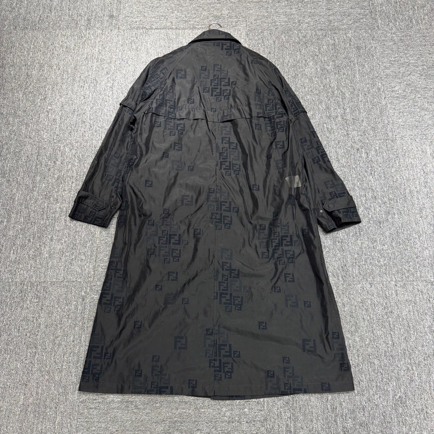 Fendi Fendi FF All-Over Print Detachable Trench Coat 48 Size US M / EU 48-50 / 2 - 7 Thumbnail
