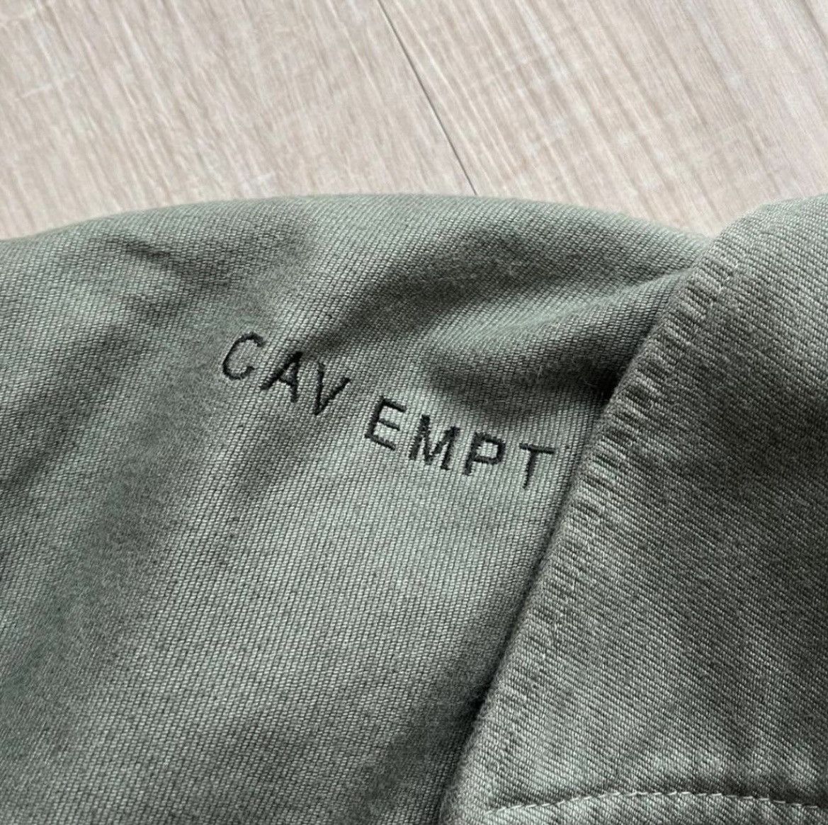 Cav Empt Cav Empt olive green canvas jacket (L) Size US M / EU 48-50 / 2 - 5 Thumbnail