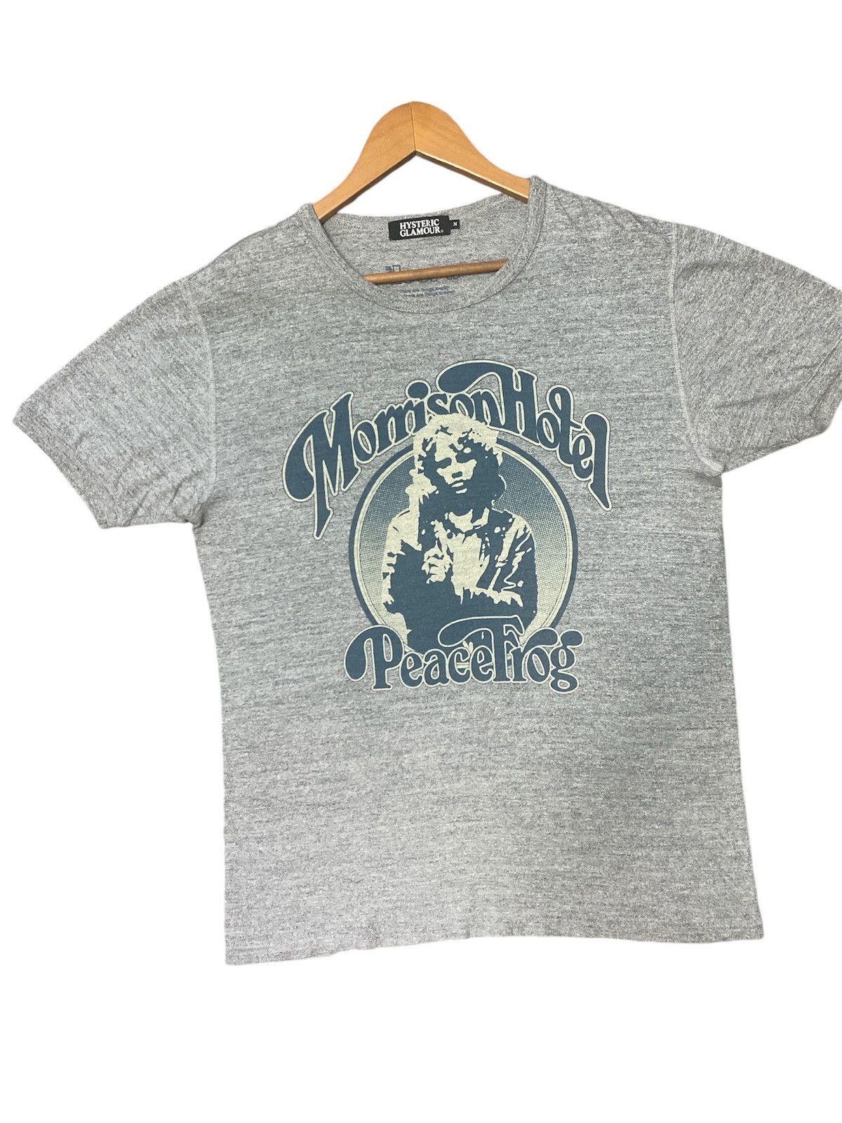 Hysteric Glamour × If Six Was Nine × Vintage HYSTERIC GLAMOUR X THE DOORS “MORRISON HOTEL PEACEFROG” TEE🔥 Size US M / EU 48-50 / 2 - 3 Thumbnail