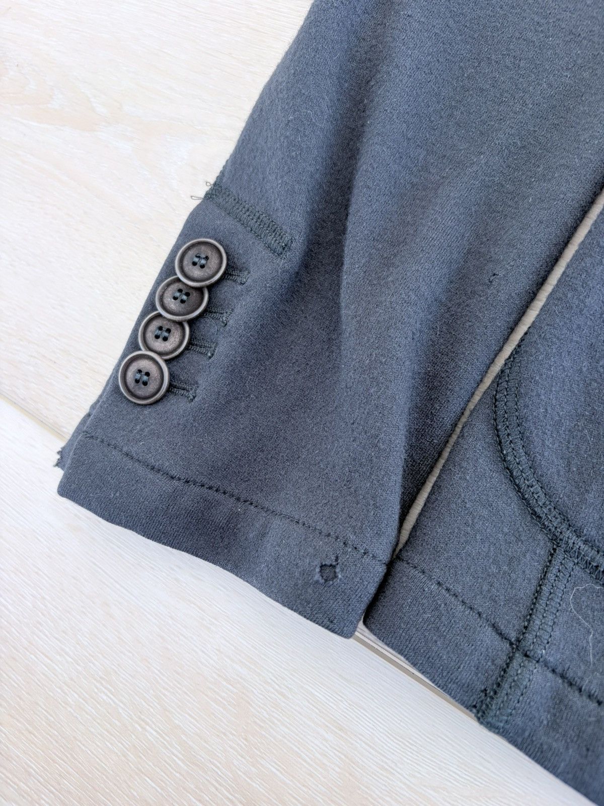 Giorgio Armani deconstructed cashmere blazer Size 42R - 4 Thumbnail