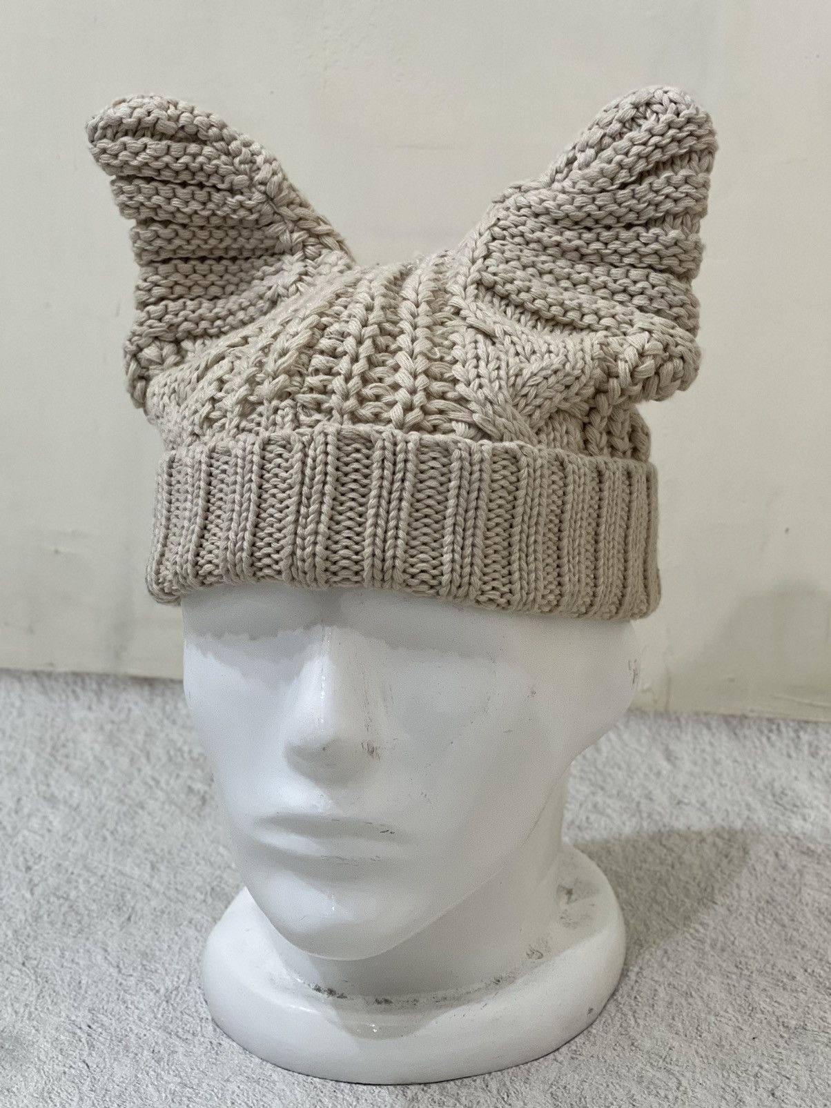 Maison Margiela 2000s Japanese Playboi Carti Bunny Horn Wool Beanie y2k Lgb Size ONE SIZE - 1 Thumbnail