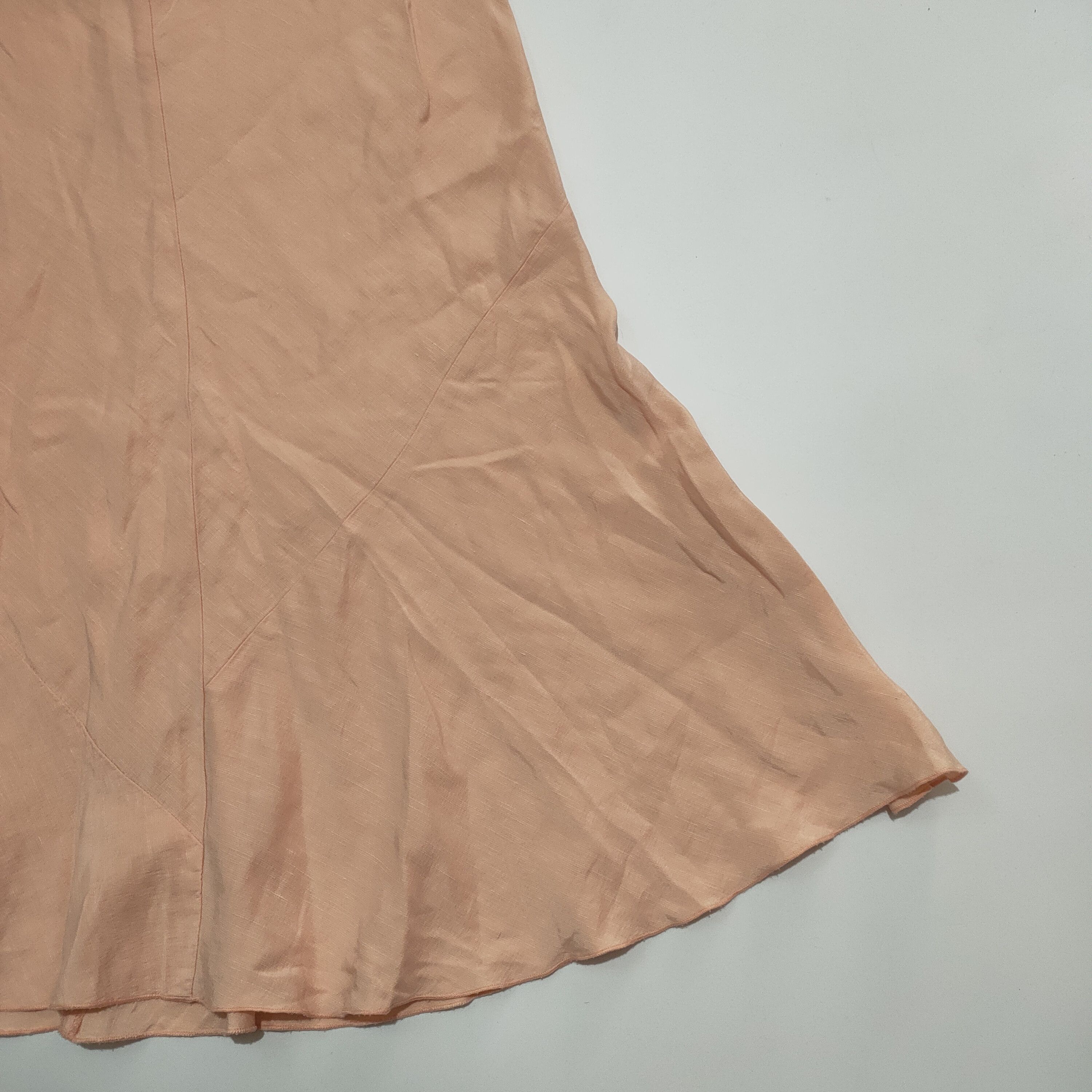 Dries Van Noten Dries Van Noten Peach Flared Skirt Size 32" / US 10 / IT 46 - 5 Thumbnail