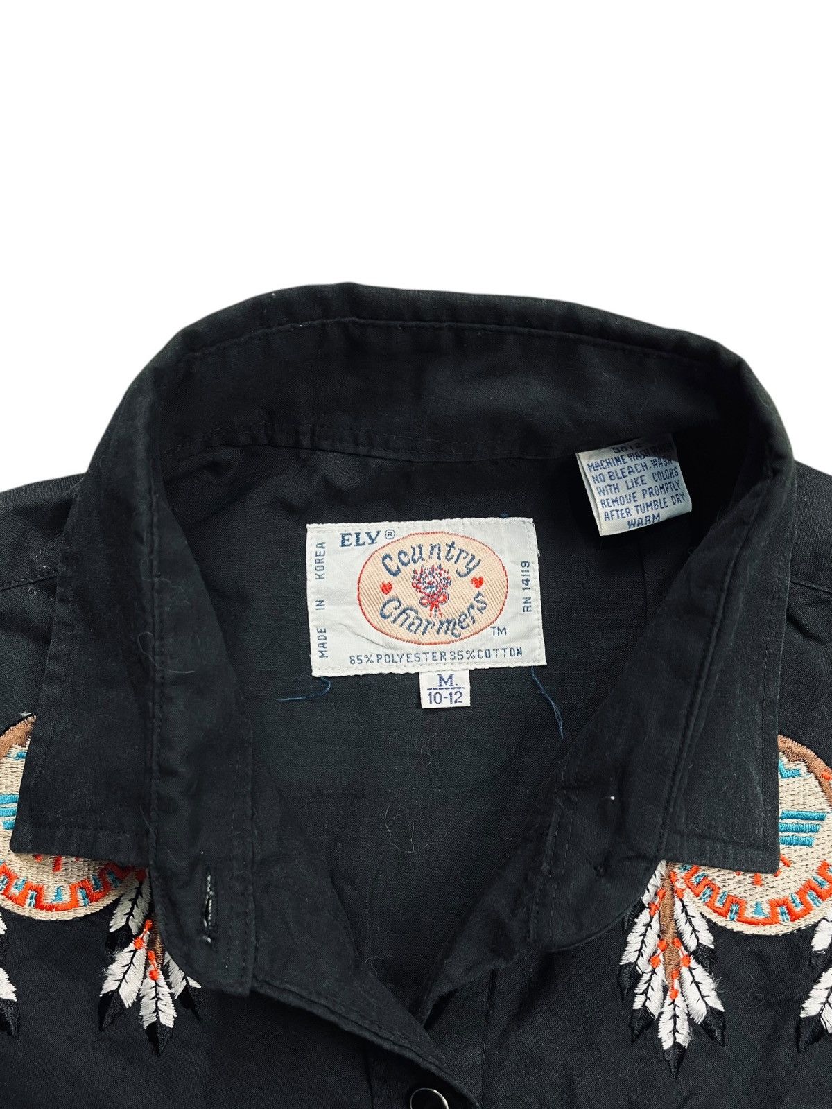 If Six Was Nine 1990s Country Charmers - Ethnic Button Shirt Size US M / EU 48-50 / 2 - 6 Thumbnail