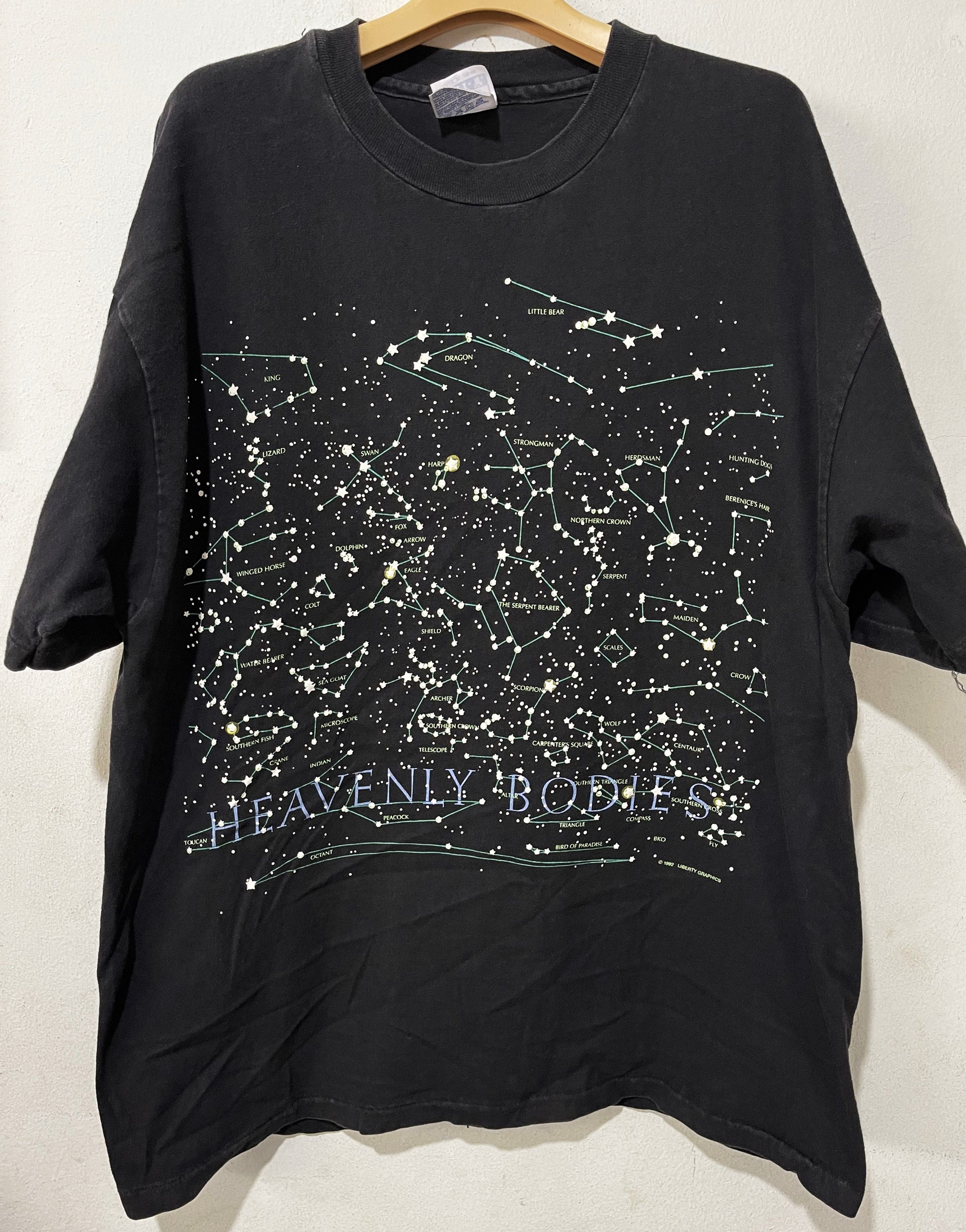 Arts & Science × Sci-Fi Fantasy × Vintage Vintage 90s Heavenly Bodies Shirt Size US XL / EU 56 / 4 - 1 Thumbnail