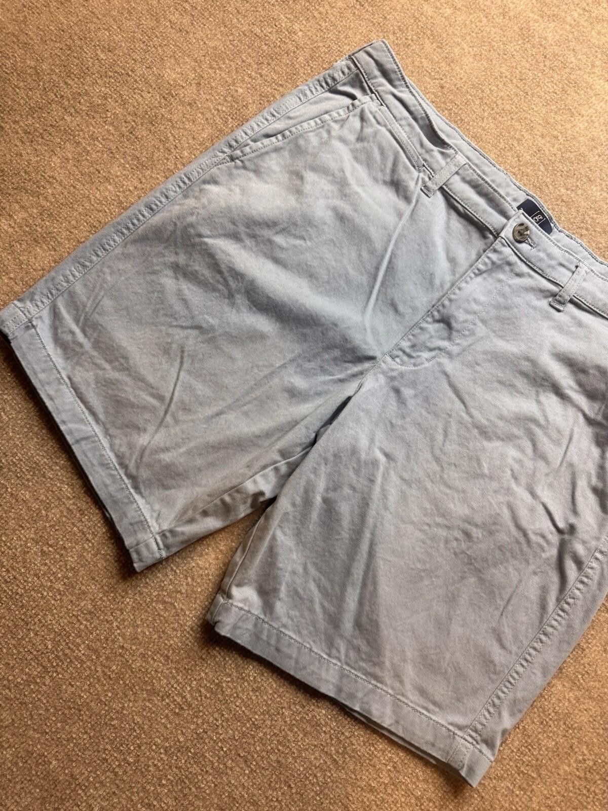 George George Men's Blue Size 36 Shorts 9" inseam Flat Front 750 Size US 36 / EU 52 - 1 Thumbnail