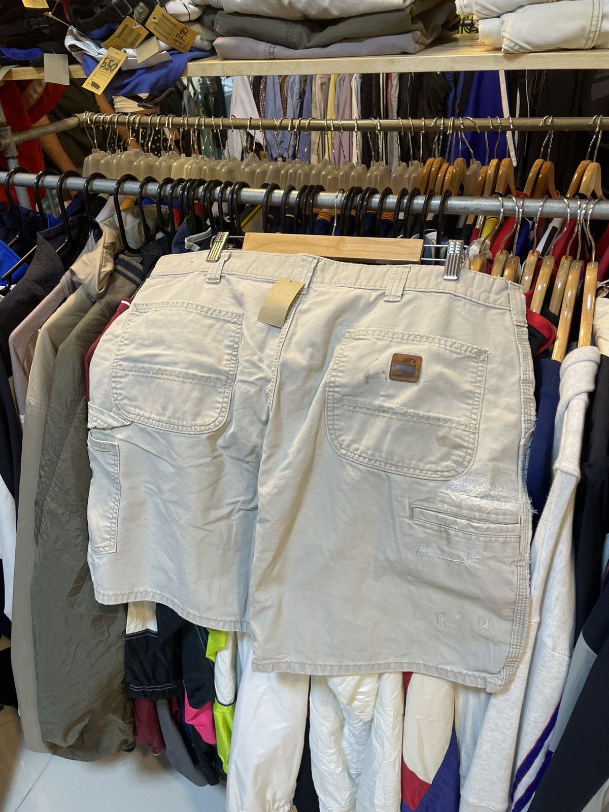Carhartt Vintage Carhartt Carpenter Shorts Size US 38 / EU 54 - 1 Thumbnail