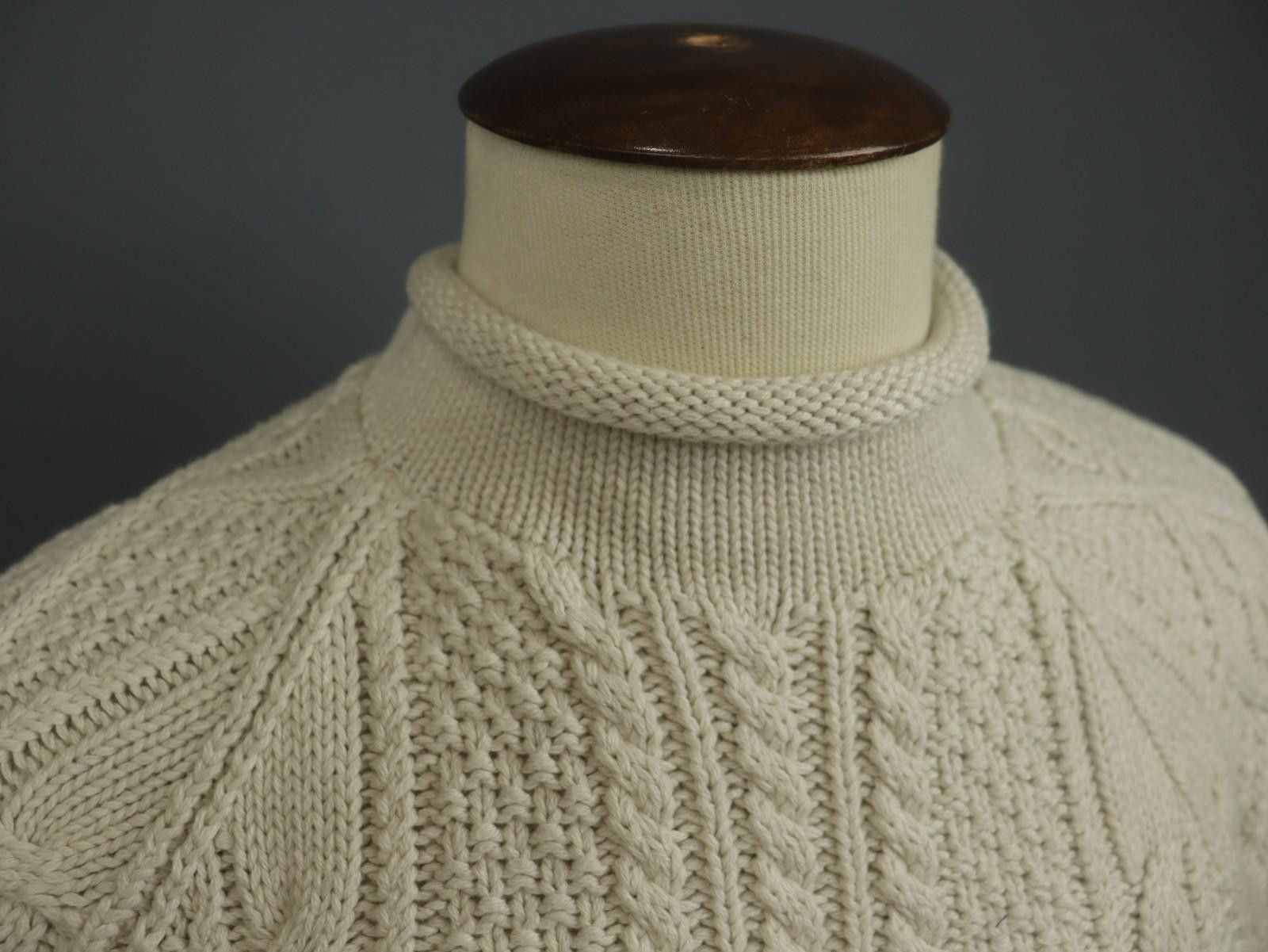 J.Crew J.Crew Beige 100% Cotton Knitted Pullover Sweater Size M Size M / US 6-8 / IT 42-44 - 4 Thumbnail