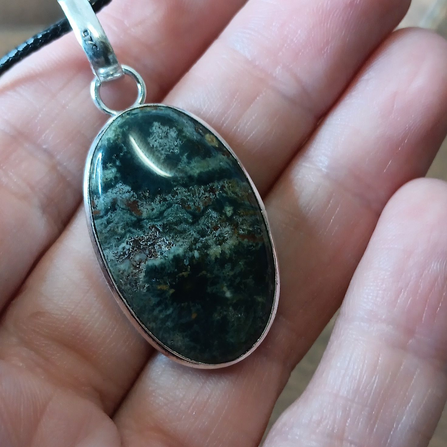 Other Ocean Jasper gemstone pendant necklace Size ONE SIZE - 5 Thumbnail