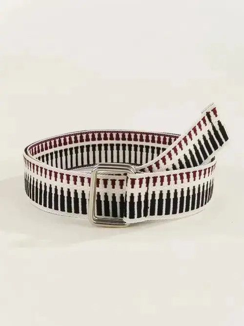 Other Striped Tape Belt Size ONE SIZE - 1 Thumbnail