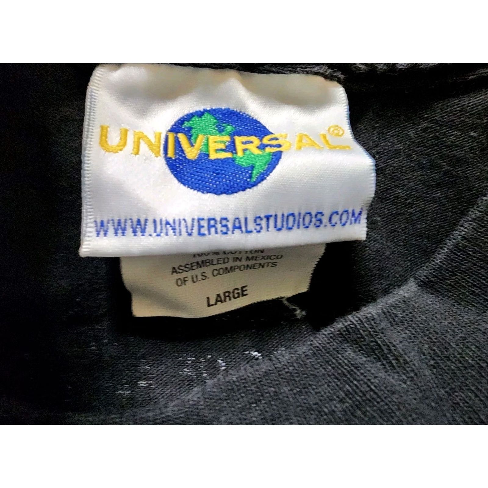Vintage Vintage Universal Studios Spider-Man Islands of Adventure T Shirt Mens L Black Cotton 90s Retro Comic Image Venom Carnage Hobgoblin Cobweb T-Shirt Size US L / EU 52-54 / 3 - 7 Thumbnail