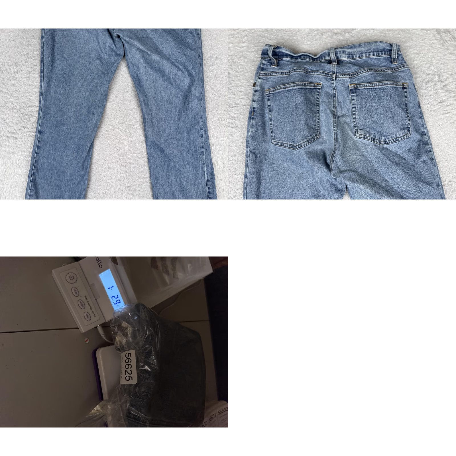 Jones New York Jones New York Jeans Womens 27x29 Blue Medium Wash High Rise Straight Denim Stretch Pants Regular 5-Pocket Womens Mens Girls Size 27" / US 4 / IT 40 - 10 Thumbnail