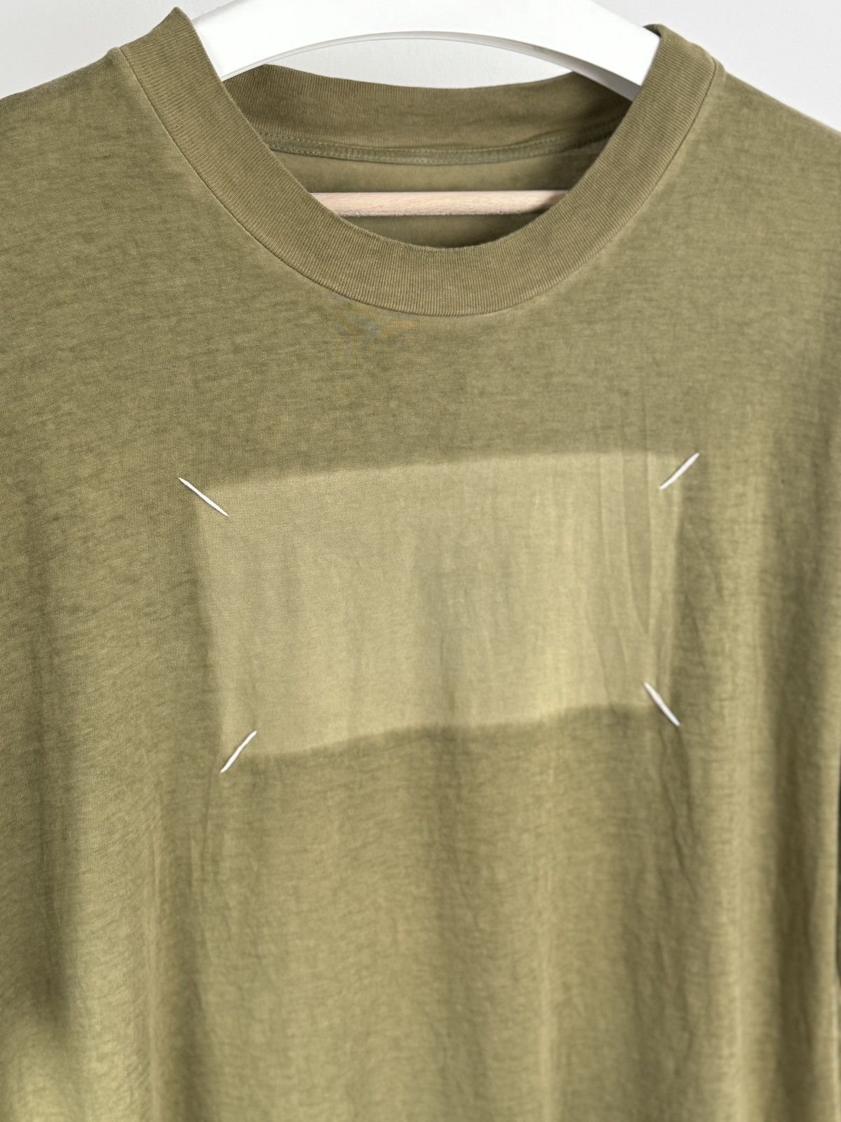 Maison Margiela Maison Margiela big logo t-shirt (L) Size US L / EU 52-54 / 3 - 2 Thumbnail