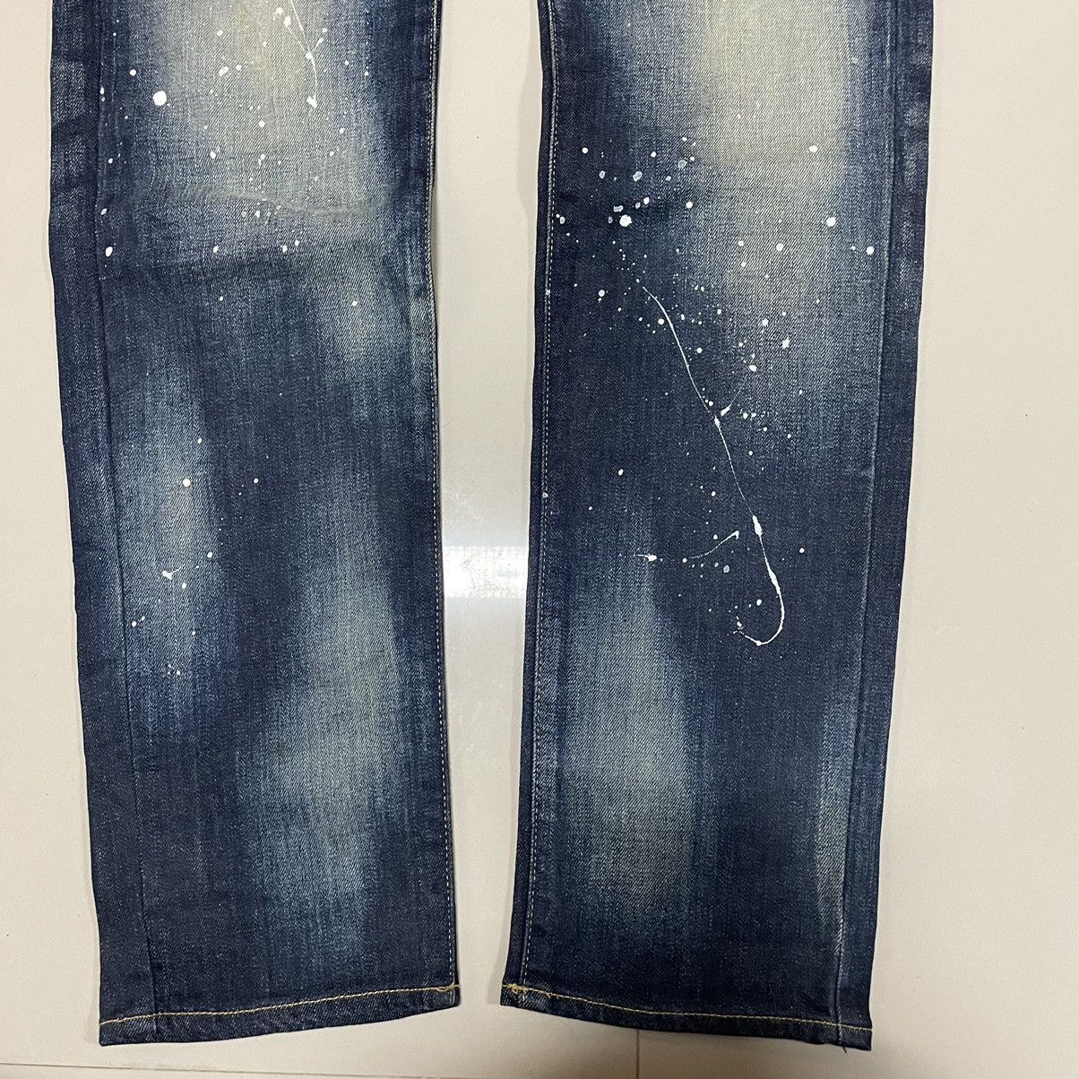 Japanese Brand × Kapital × semanticdesign Semantic design Perfect Distressed wash denim made in japan Size US 32 / EU 48 - 9 Thumbnail