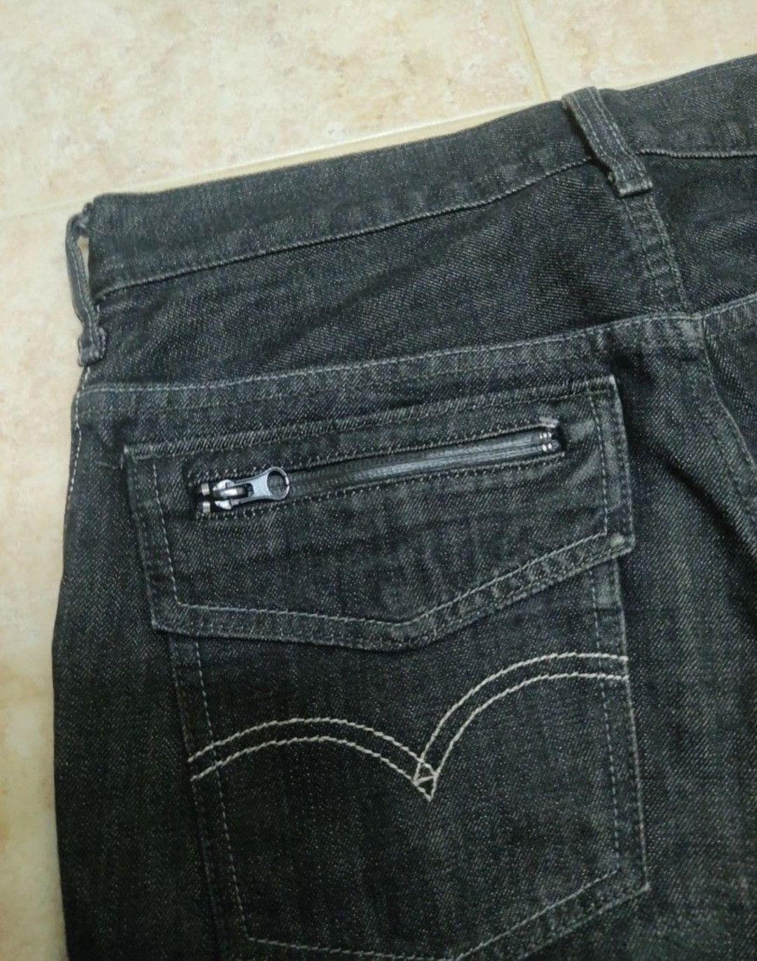 Fragment Design × Levi's Rare Levis Fenom Super black Fragment jeans Size US 32 / EU 48 - 4 Thumbnail