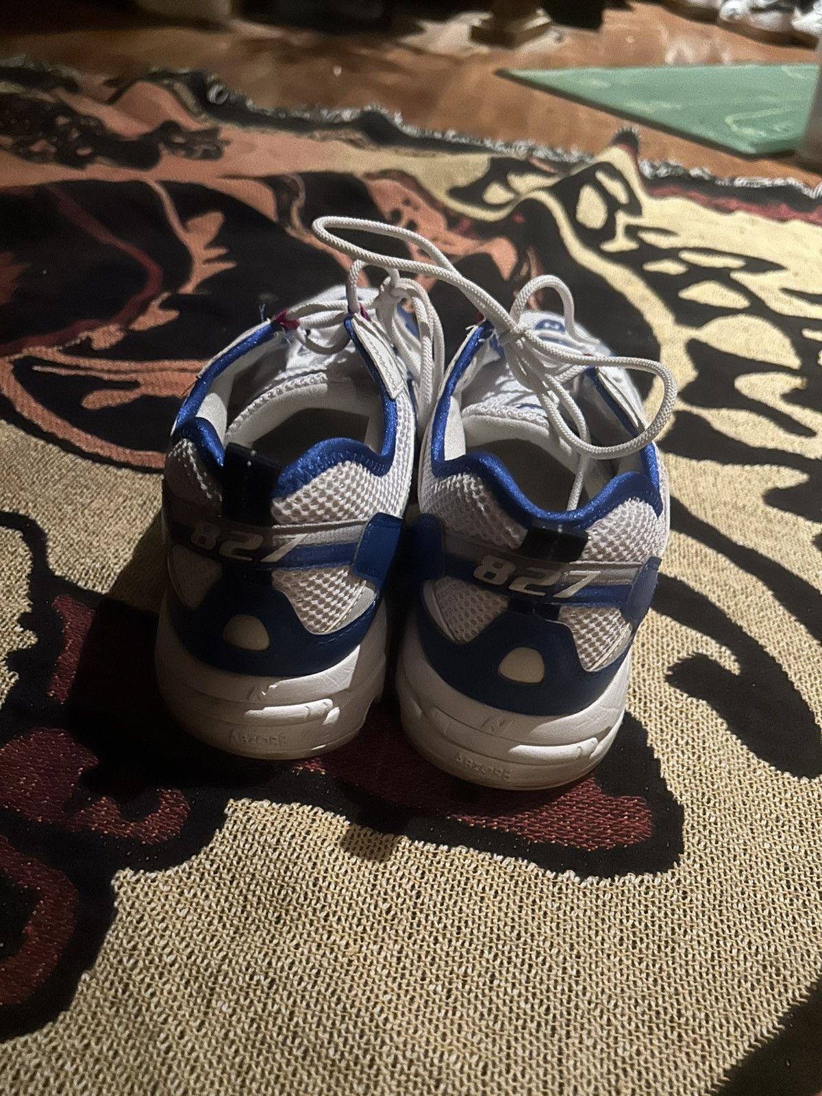 New Balance New balance 827 white/cobalt blue Size US 11 / EU 44 - 6 Thumbnail