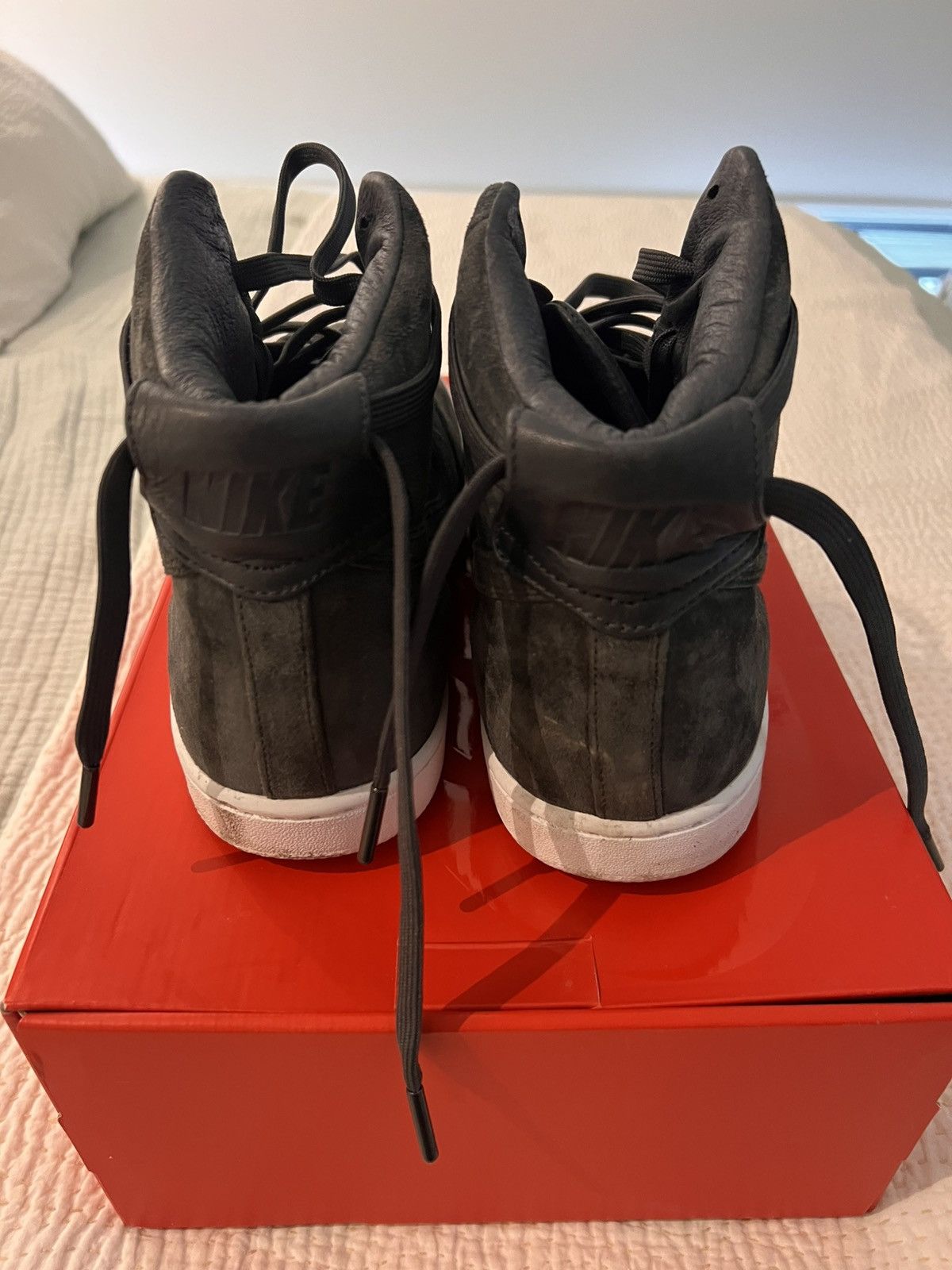 John Elliott × Nike NIKE JOHN ELLIOT VANDAL HIGH - Grey/Antharite Size US 9.5 / EU 42-43 - 3 Thumbnail