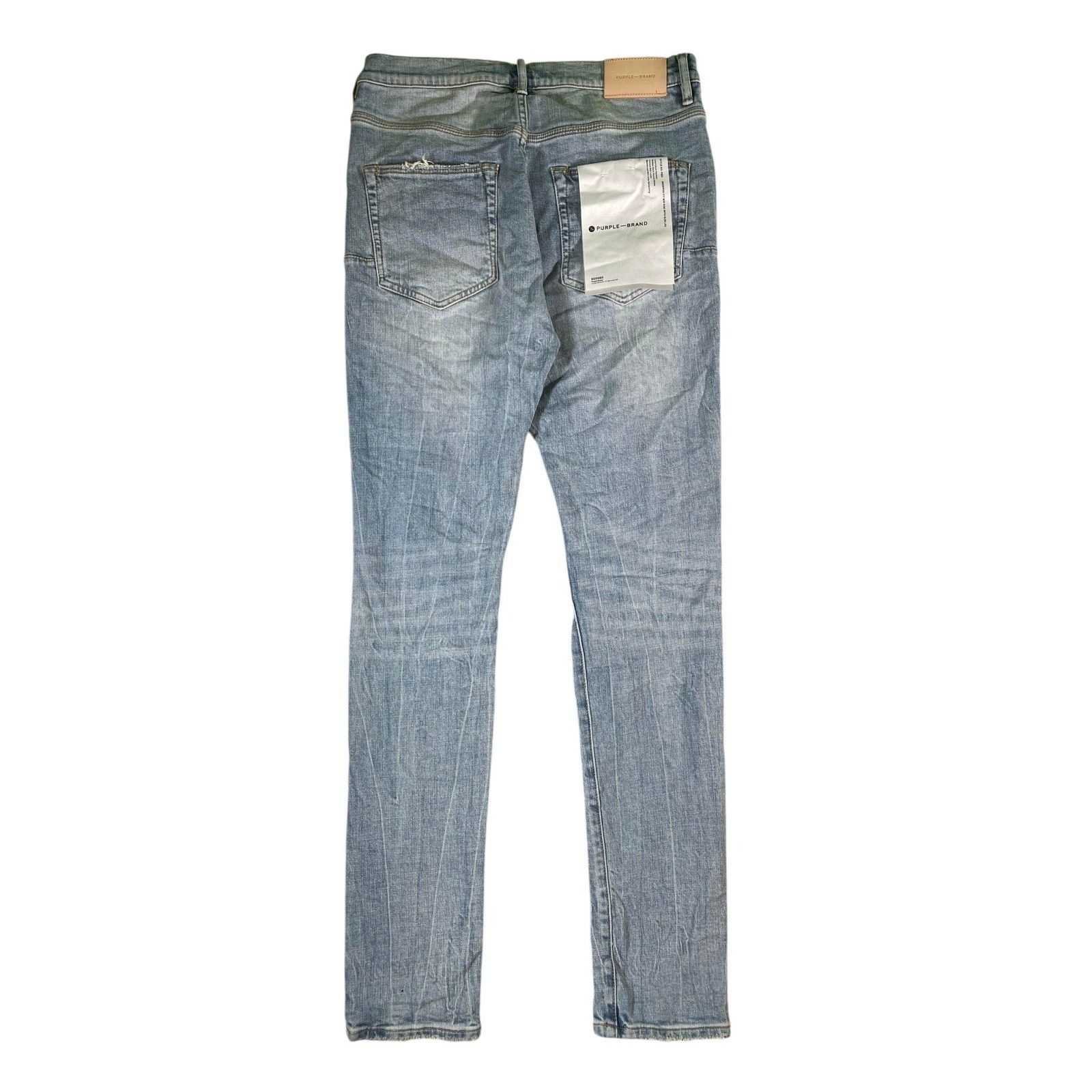 Purple Brand Purple Brand Light Wash Knee Rip Jeans Size US 32 / EU 48 - 2 Thumbnail