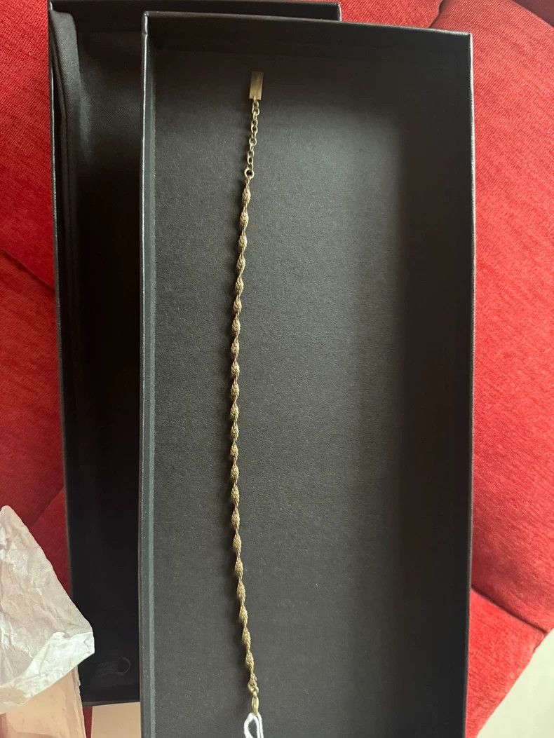 Saint Laurent Paris Saint Laurent Paris Brass bracelet Size ONE SIZE - 2 Thumbnail