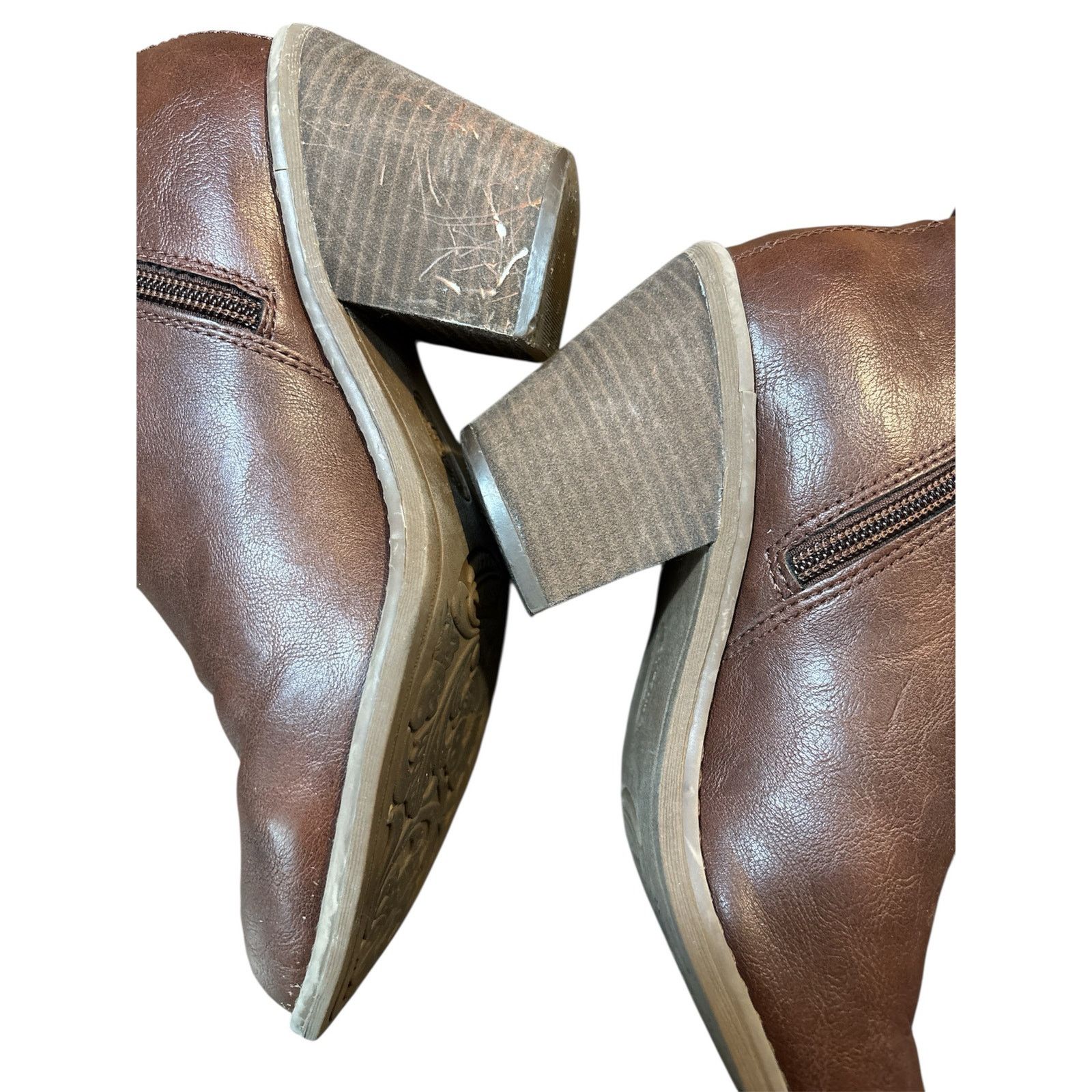 The Unbranded Brand Euro Soft Slouchy Ankle Boots Size 7M Size US 7 / IT 37 - 3 Thumbnail